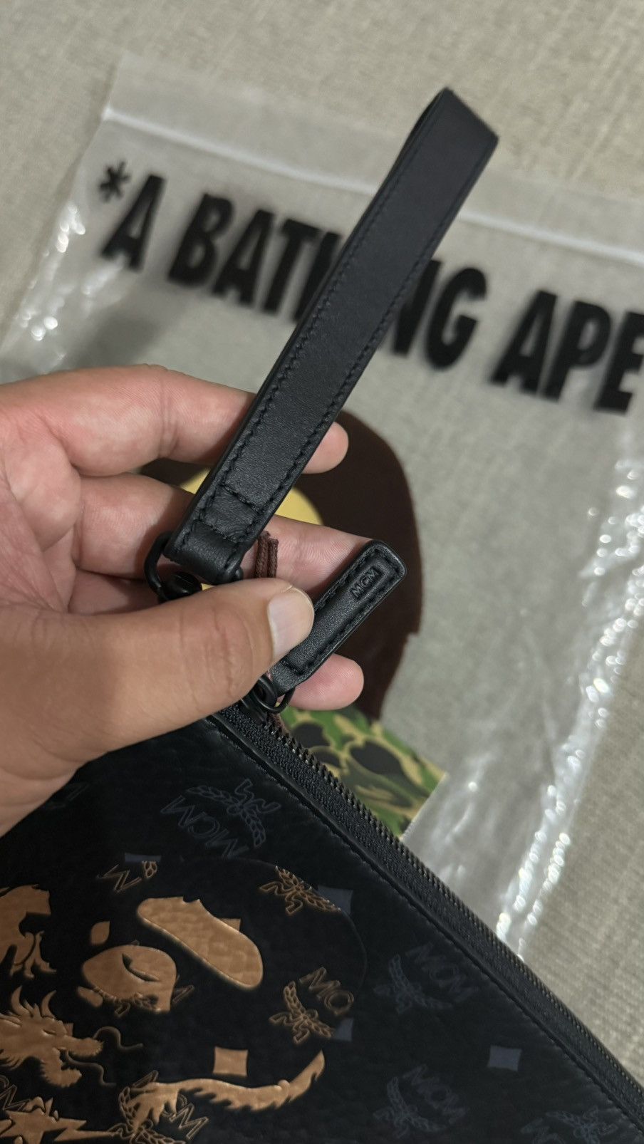 Bape × MCM Bape x MCM Pouch Size ONE SIZE - 4 Thumbnail
