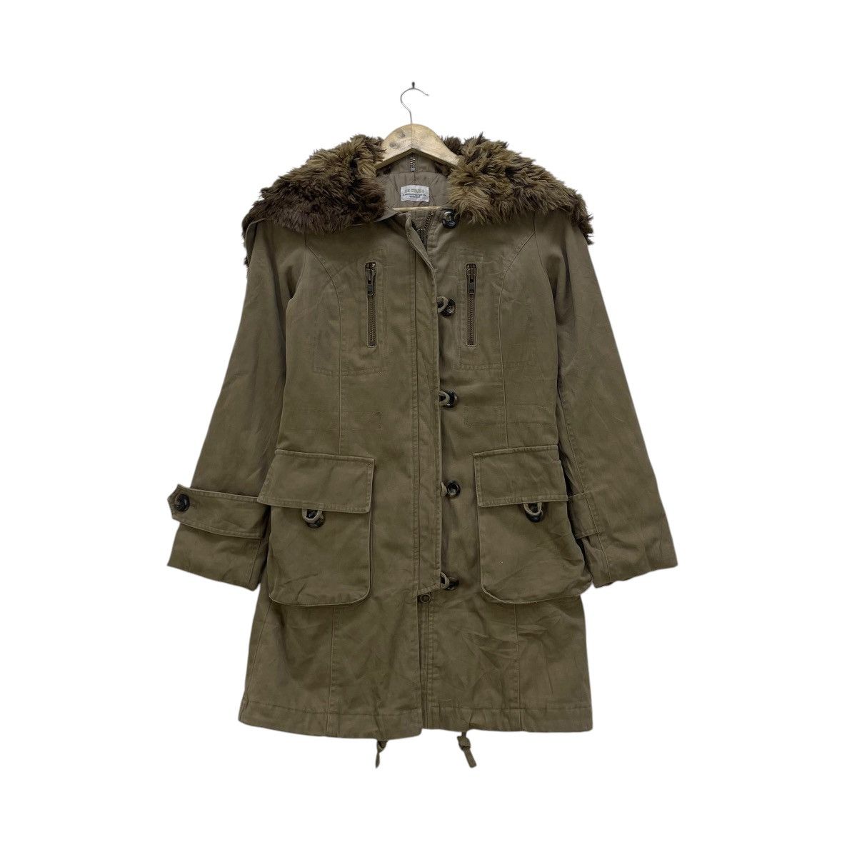 If Six Was Nine 💥Japanese Brand Re Trush Snorkel Parka Gothic Punker Jacket Size M / US 6-8 / IT 42-44 - 1 Thumbnail