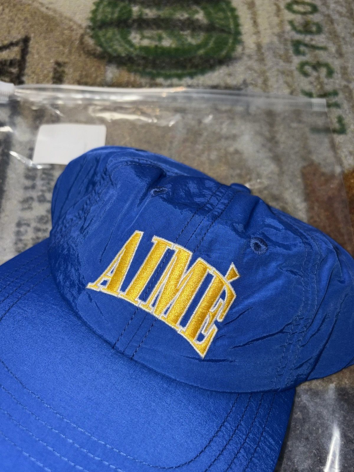 Aime Leon Dore Aime Leon Dore Nylon Crusher Hat Blue Size ONE SIZE - 3 Thumbnail