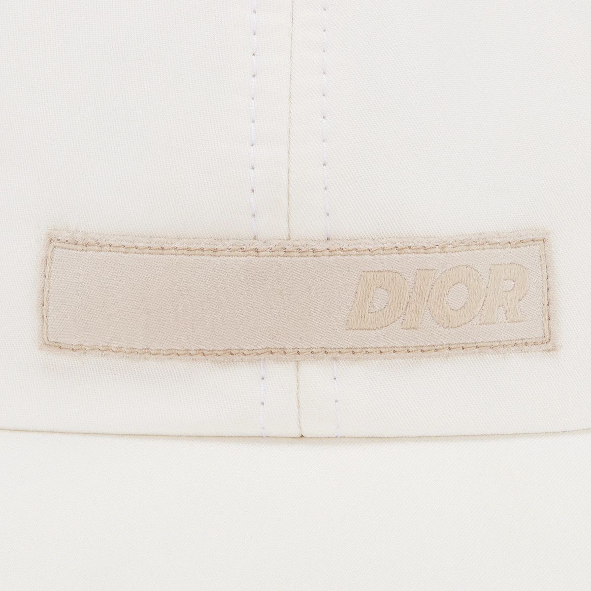 Dior o1bcso1str1224 Size:OS/Baseball Cap with Flaps in Off White Size ONE SIZE - 7 Thumbnail
