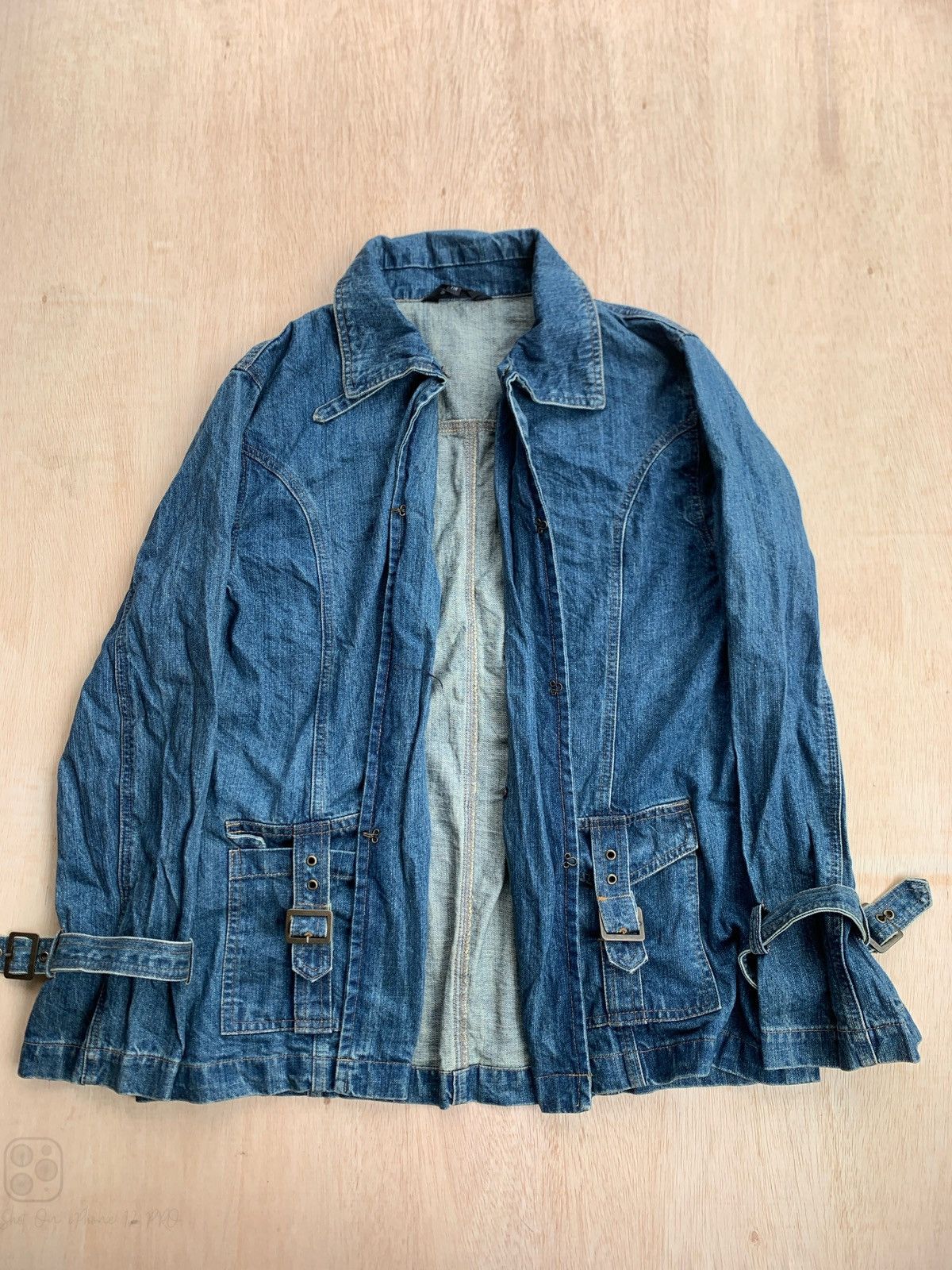 14th Addiction × Japanese Brand Vintage Ramonpole Pocket Denim Jacket Size US L / EU 52-54 / 3 - 2 Thumbnail
