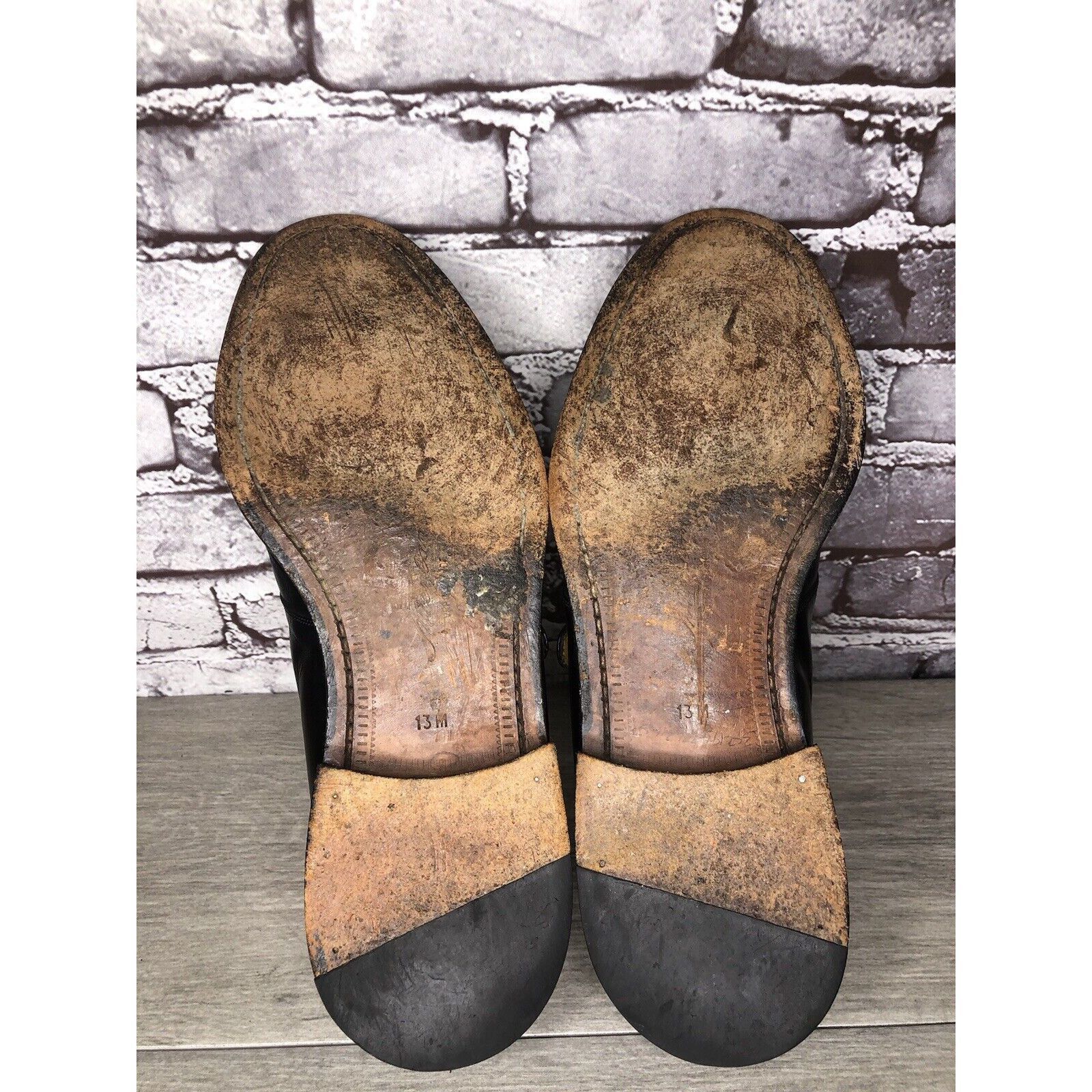 Mezlan Mezlan Tortosa Black Leather Monk Strap Leather Dress Shoes Size US 13 / EU 46 - 15 Thumbnail