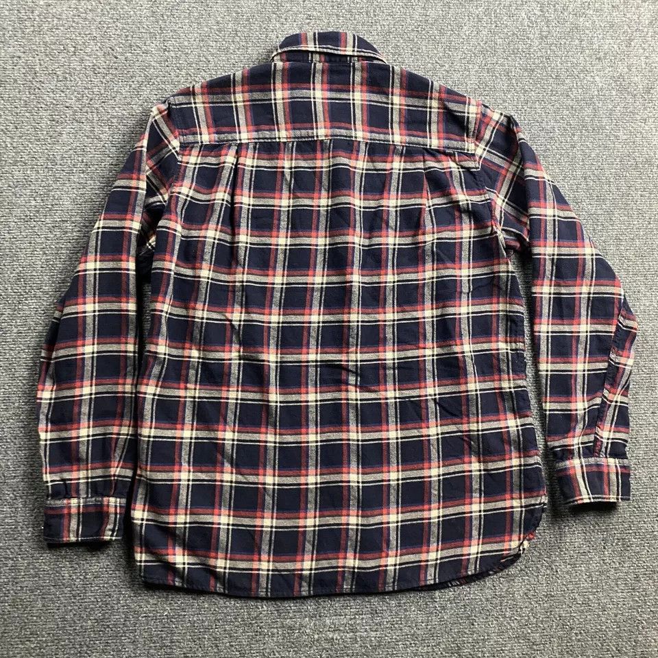 Uniqlo Uniqlo Flannel Top Women's Medium Plaid Blue Button Up M Size M / US 6-8 / IT 42-44 - 4 Thumbnail