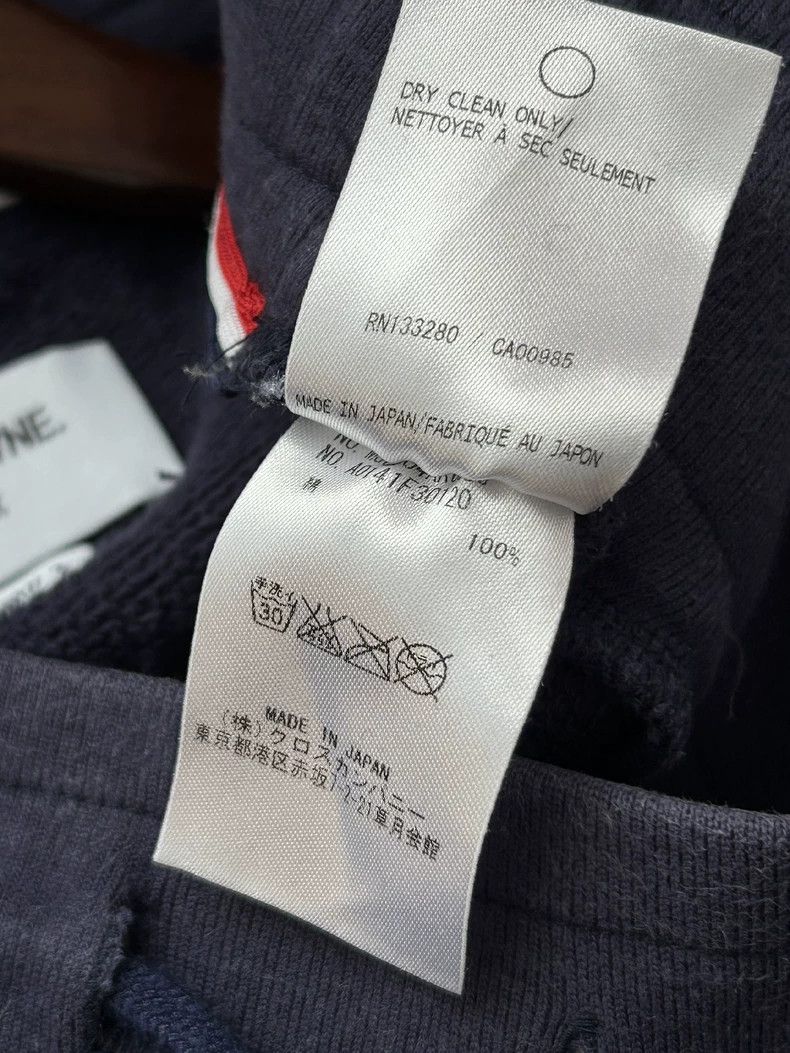 Thom Browne Thom Browne Size 4Classic four-stripe Blue Sweater Jacket 2 Size US XL / EU 56 / 4 - 7 Thumbnail