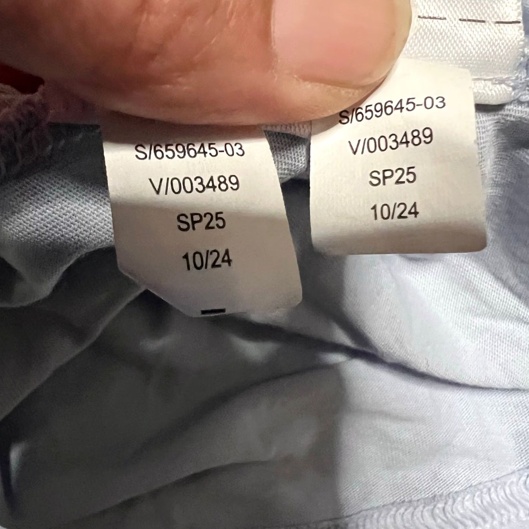 Athleta Athleta T-Shirt Womens Large Blue Crew Shirt Attletic***, Light discoloration Size L / US 10 / IT 46 - 6 Thumbnail