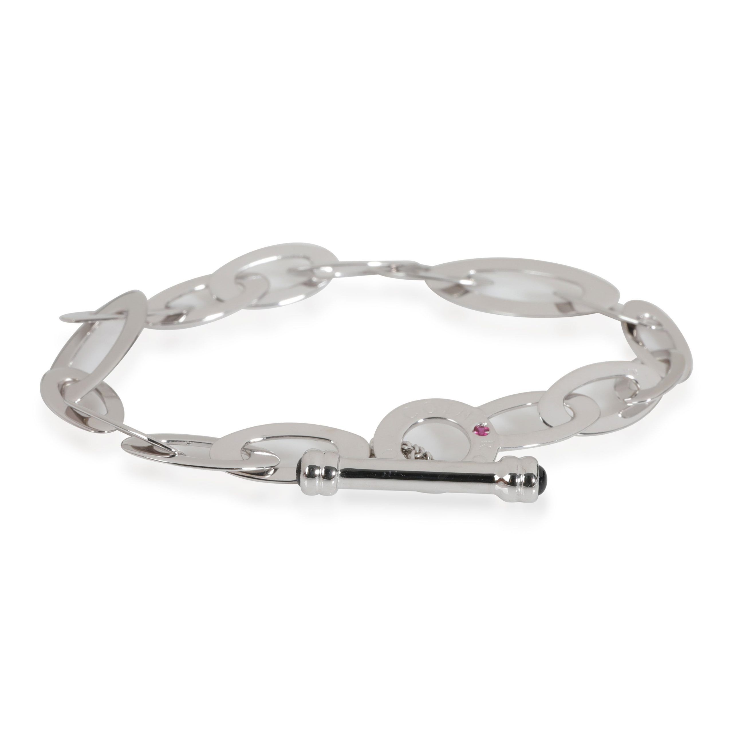 image of Tiffany Co Roberto Coin Bracelet In 18K White Gold, Women's
