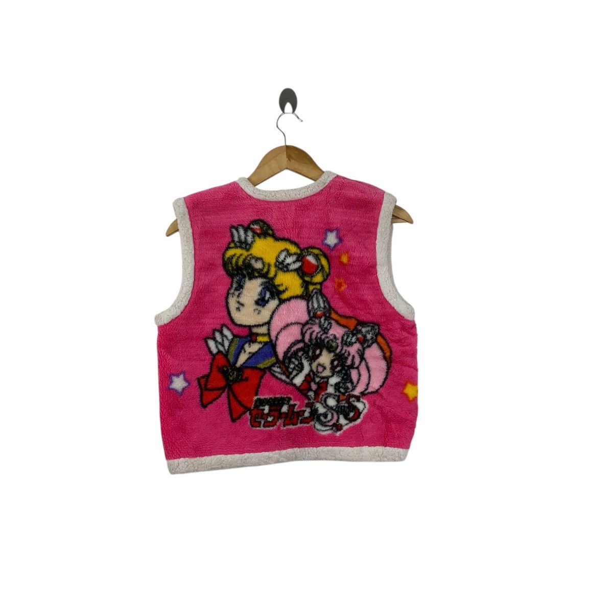 Anime Vintage ANIME SAILOR MOON Pretty Guardian Fleece Vest Jacket Size US S / EU 44-46 / 1 - 6 Thumbnail