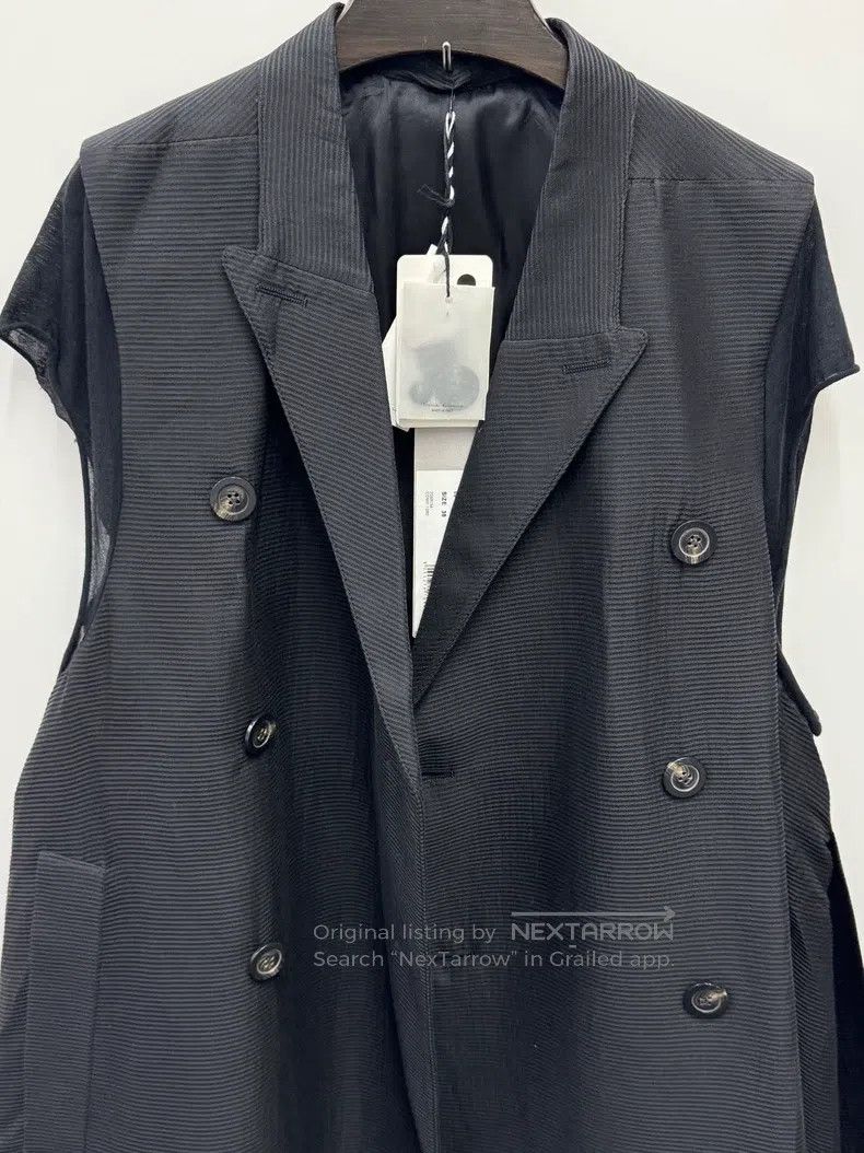 Rick Owens Rick Owens Black sleeveless jacket Size XS / US 0-2 / IT 36-38 - 3 Thumbnail