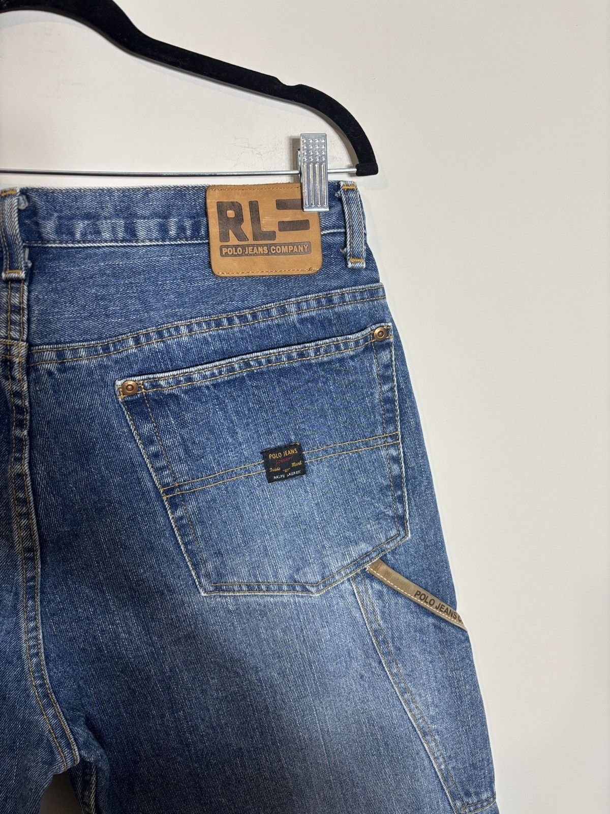 Polo Ralph Lauren Vintage Polo Jeans Ralph Lauren 67 Carpenter Jeans 32x34 Size US 32 / EU 48 - 2 Thumbnail