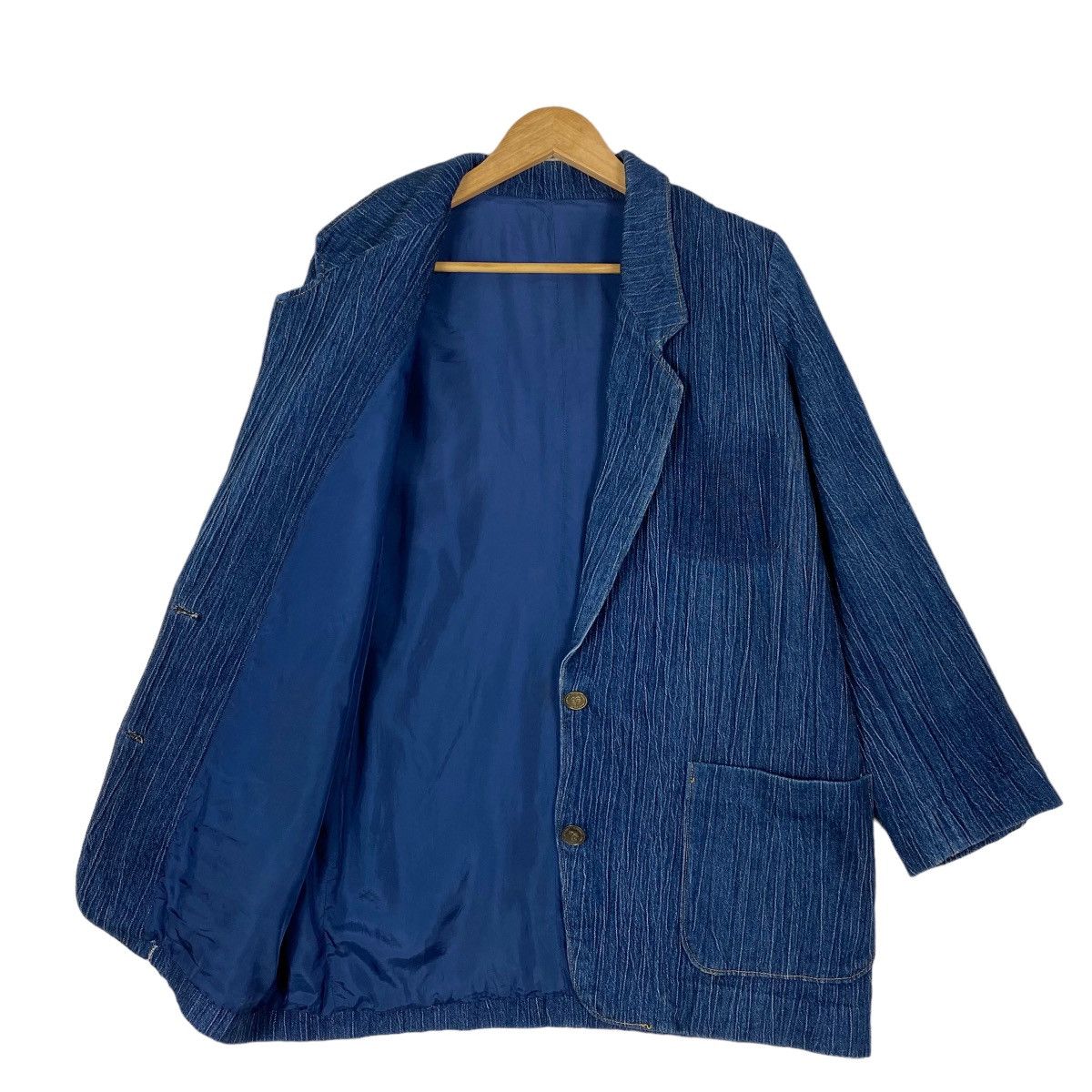 JAPANASE BRAND BUTTON COAT BLAZER INSPIRED ISSEY MIYAKE MEN