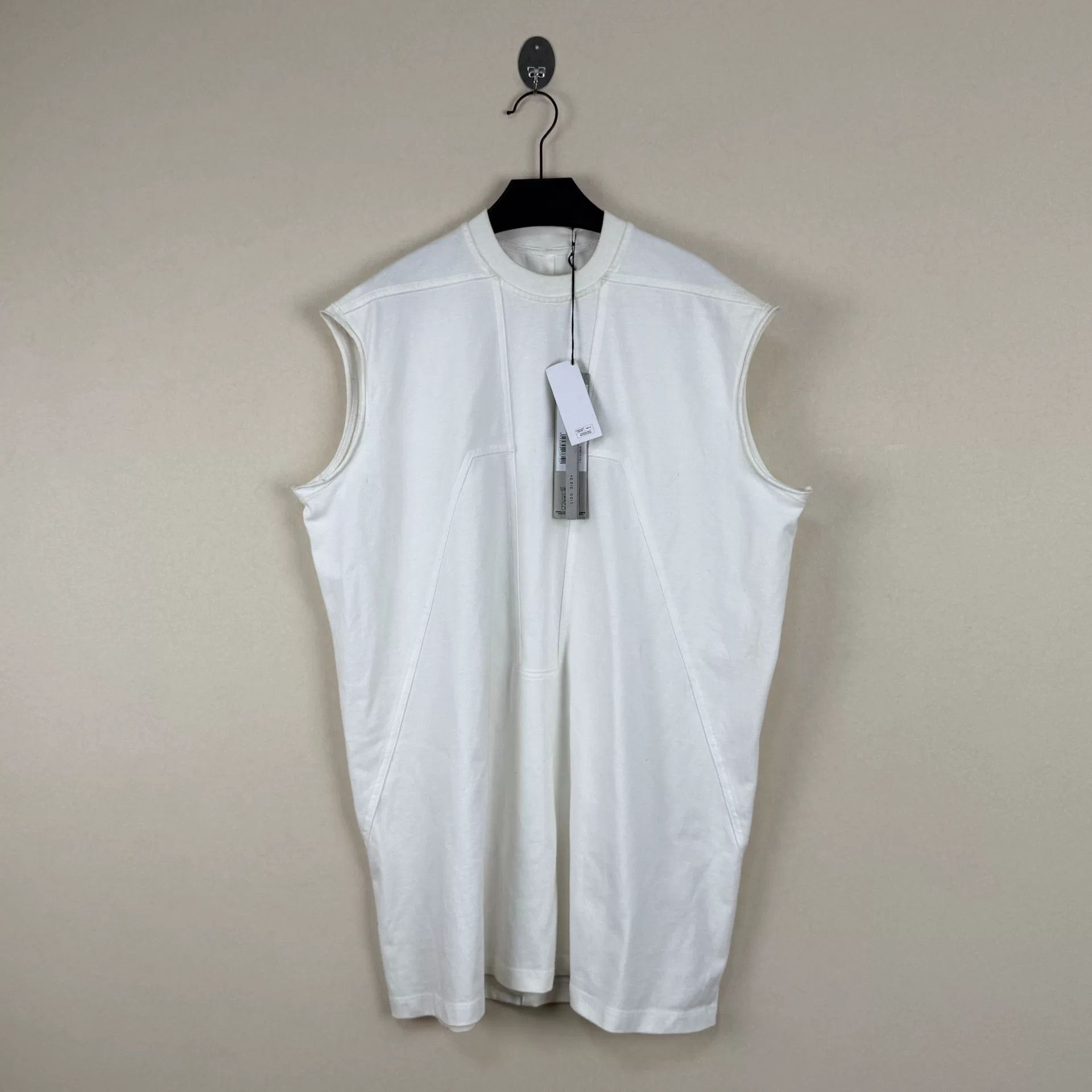 Rick Owens Rick Owens 24SS White Tank Top Size US S / EU 44-46 / 1 - 1 Thumbnail