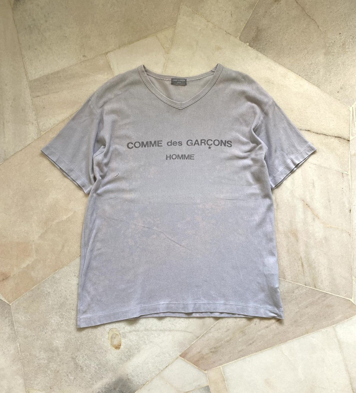 Comme des Garcons Vintage AD1996 comme des Garcons Homme Thrash Shirt Size US M / EU 48-50 / 2 - 1 Thumbnail