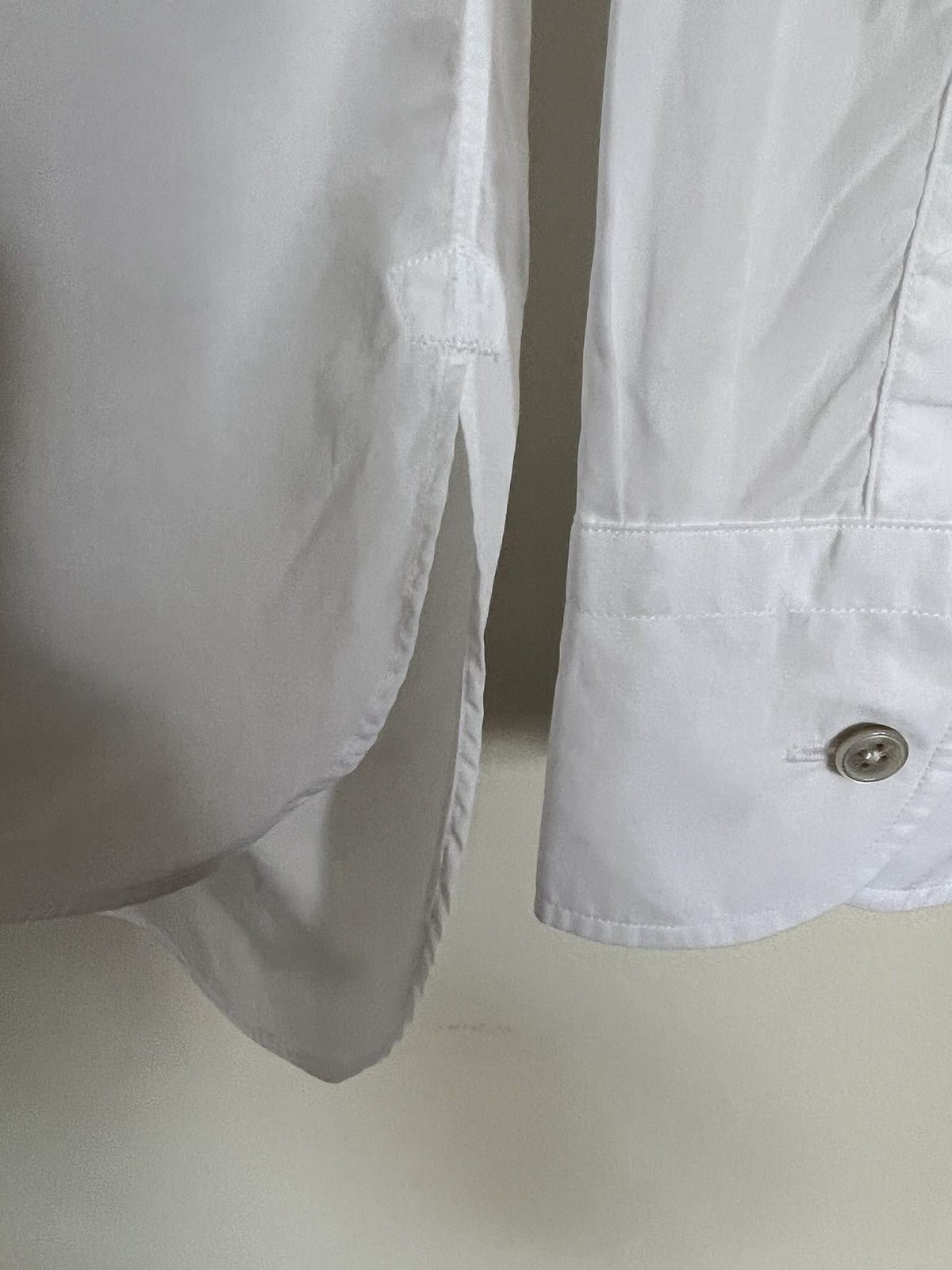 The Row $1K White cotton Ahmet dress shirt, US16/EU41,made in France Size 40R - 8 Thumbnail