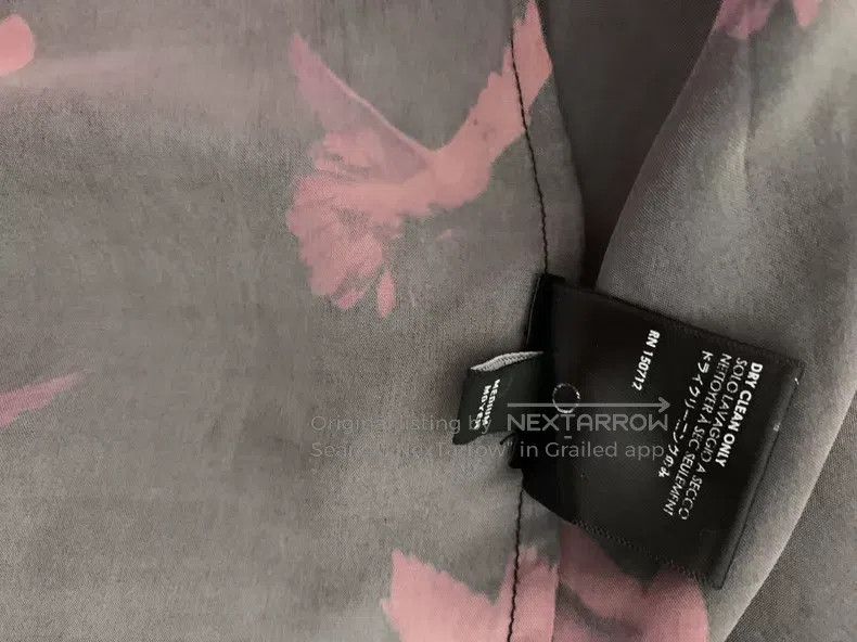 Amiri Amiri Blood pigeon shirt Size US M / EU 48-50 / 2 - 3 Thumbnail