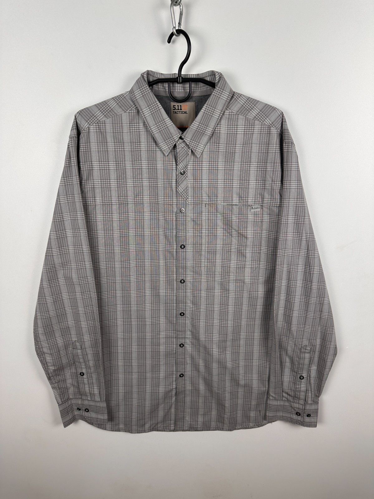 5.11 5.11 Tactical Long Sleeve Button Up Plaid Check Shirt Size L Size US L / EU 52-54 / 3 - 1 Thumbnail