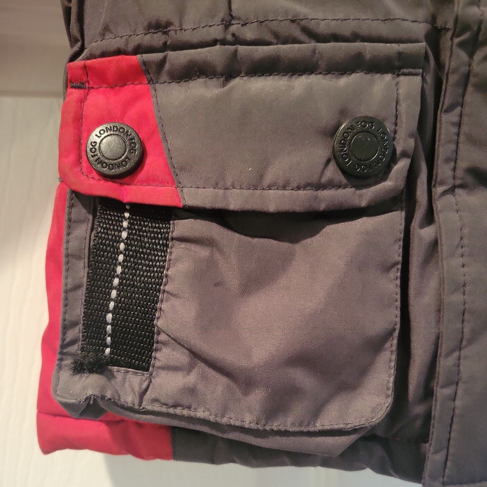 London Fog London Fog Perfect Fleece Lined Zipper Jacket 2T Grey Camo Size XXS / US 00 / IT 34 - 5 Thumbnail