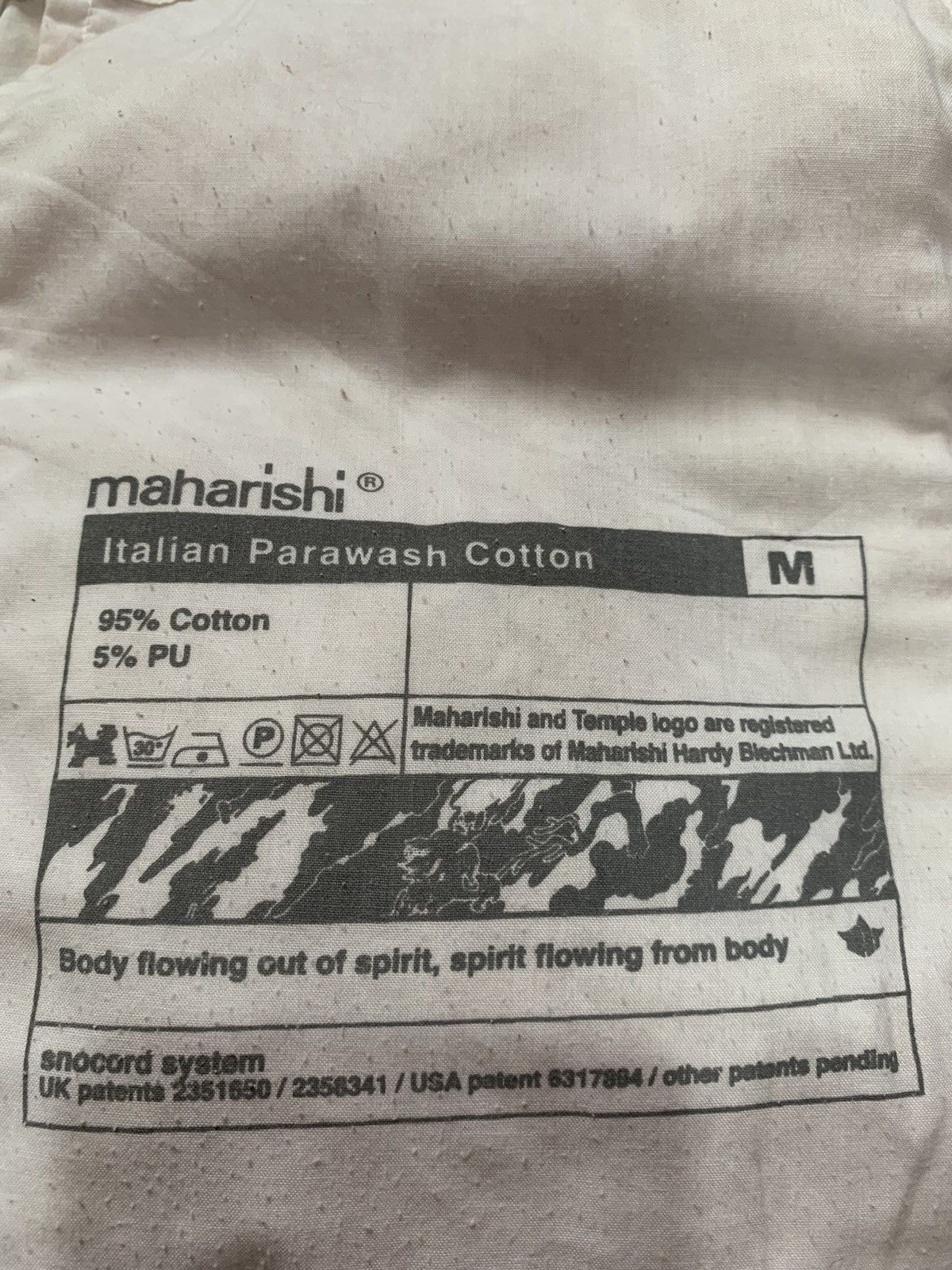 Maharishi 🔥MAHARISHI ITALIAN PARAWASH COTTON PANTS Size US 37 - 10 Thumbnail