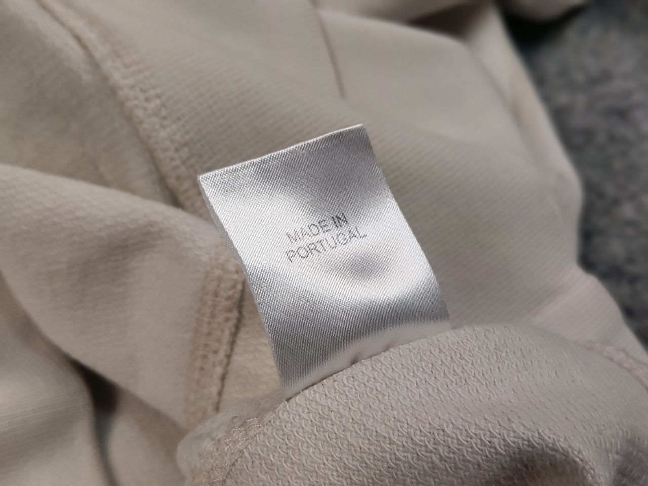 Bleu De Paname Bleu De Paname Crew Check Logo Jumper Beige Sweatshirt Size US M / EU 48-50 / 2 - 20 Thumbnail