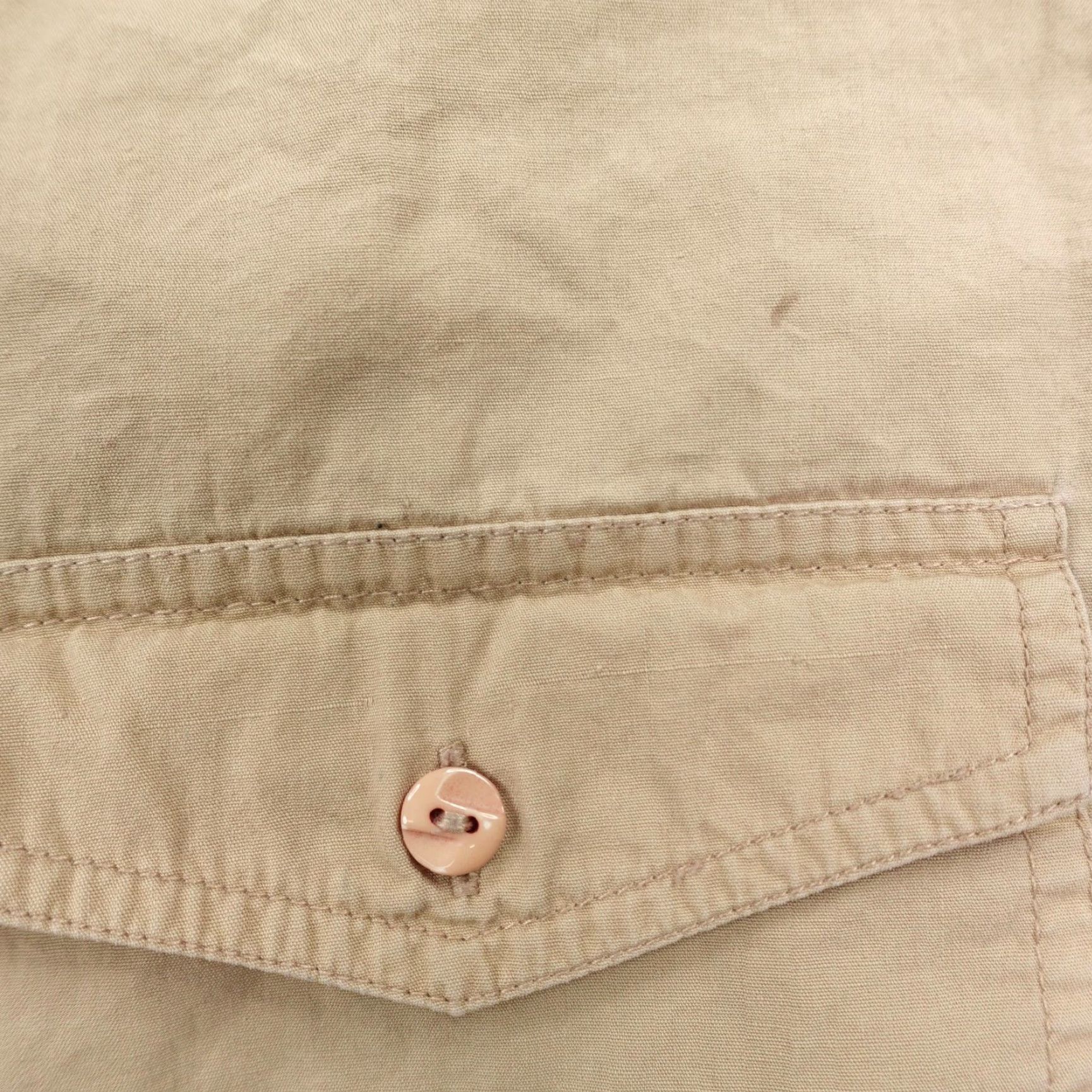 Vintage VINTAGE Rockies Shirt Womens Large Beige Country Western Button Up Embroidered Size M / US 6-8 / IT 42-44 - 4 Thumbnail