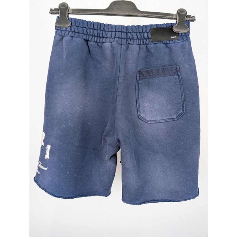Amiri o1rshd1 Vintage Collegiate Shorts in Blue Size US 30 / EU 46 - 14 Thumbnail