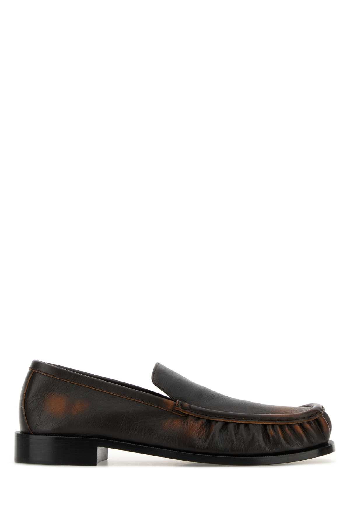 Brown Leather Loafers