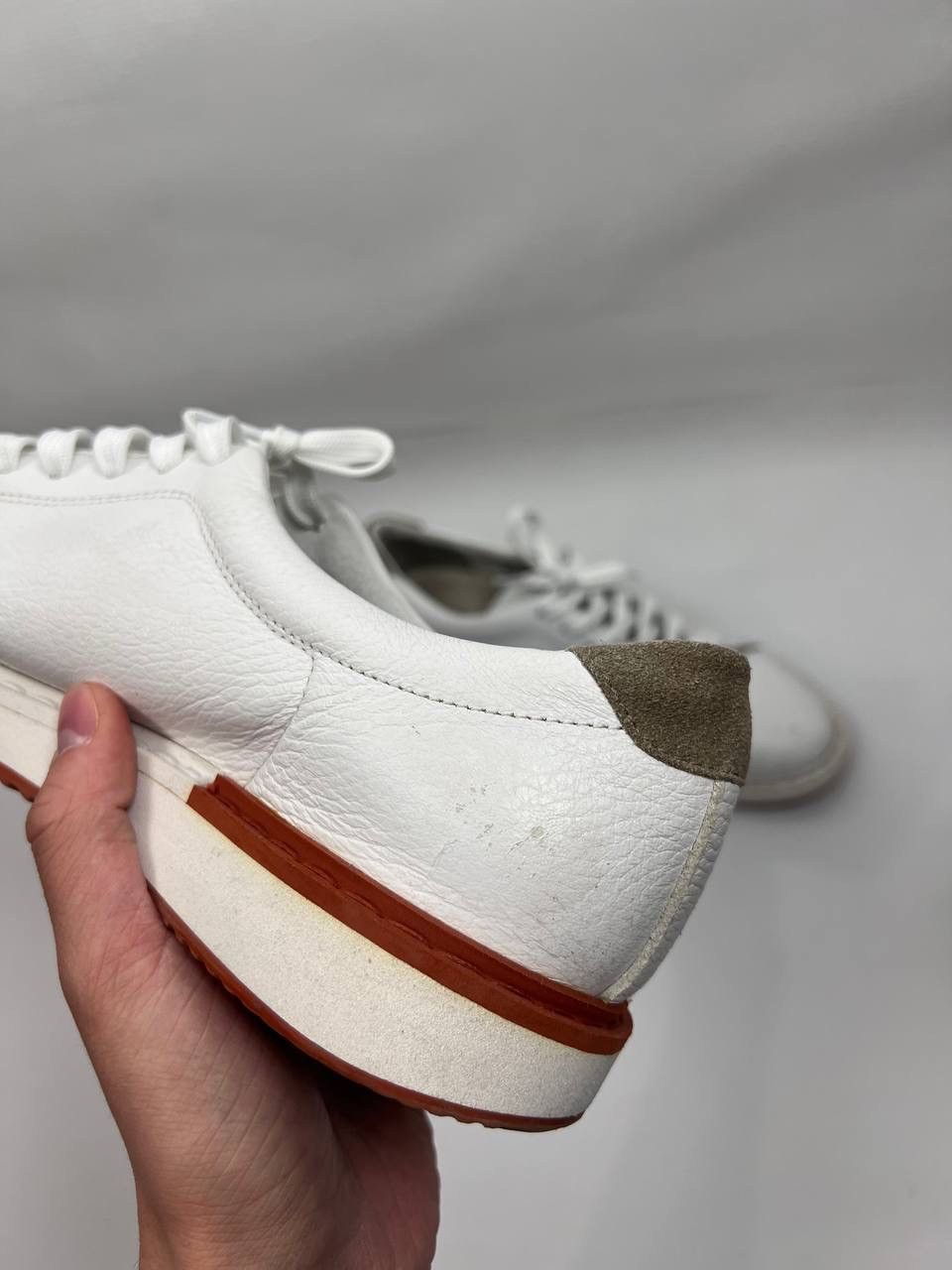 Brunello Cucinelli Brunello Cucinelli leather low trainers size 42 Size US 9 / EU 42 - 10 Thumbnail