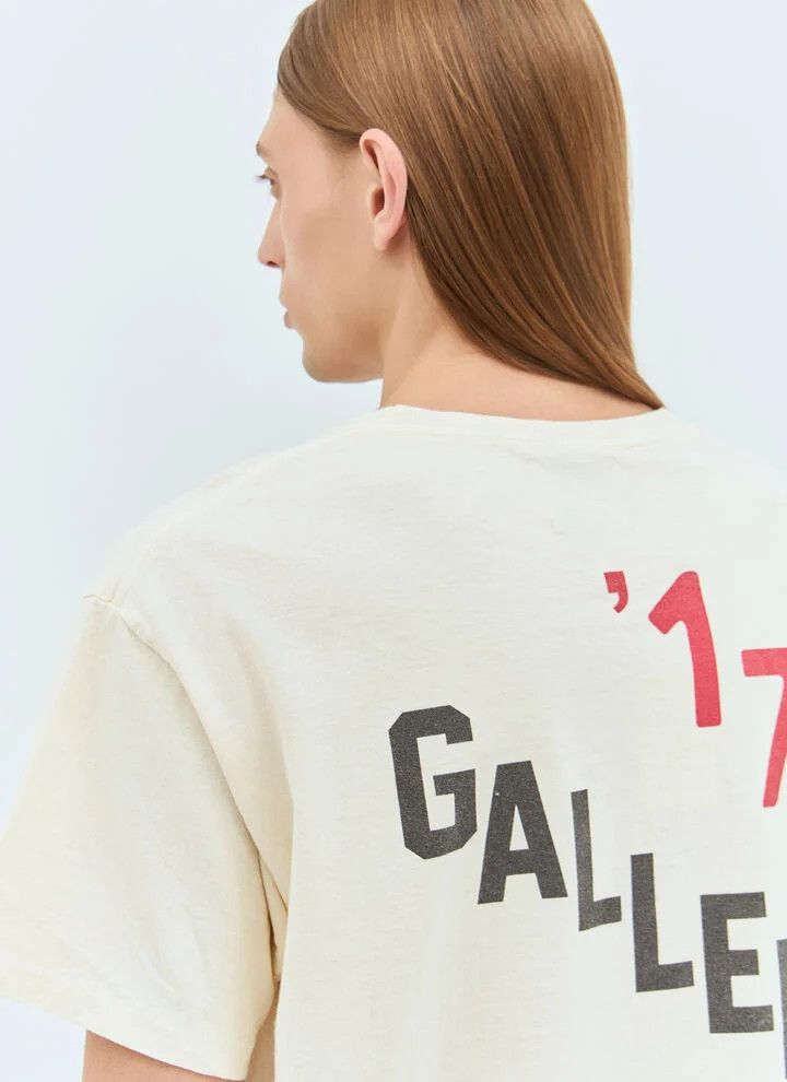 Gallery Dept. o1mle0226 Boxing Merch T-Shirt in Cream Size US XXL / EU 58 / 5 - 6 Thumbnail