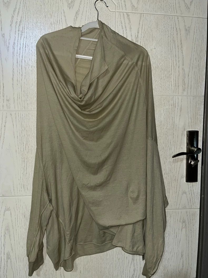 Rick Owens Rick Owens Irregular Dune Cape Top long sleeves Size US M / EU 48-50 / 2 - 1 Thumbnail