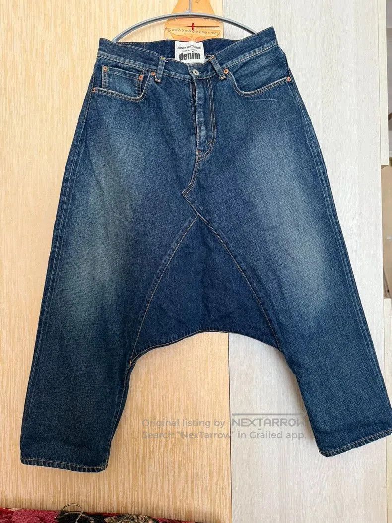 Junya Watanabe Junya Watanabe Classic Baggy Jeans . Size US 29 - 2 Thumbnail