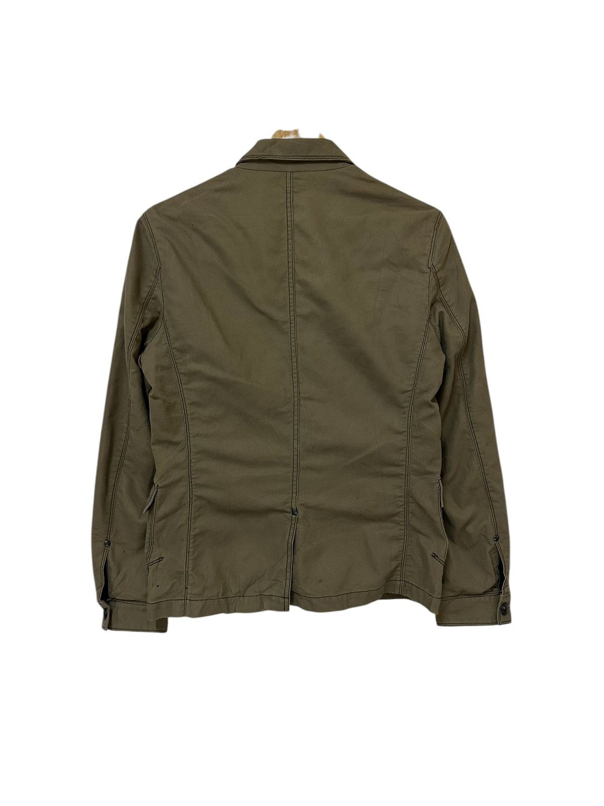 291295=Homme 291295=HOMME Japanese Designer Cotton Utility Blazer Size US M / EU 48-50 / 2 - 3 Thumbnail