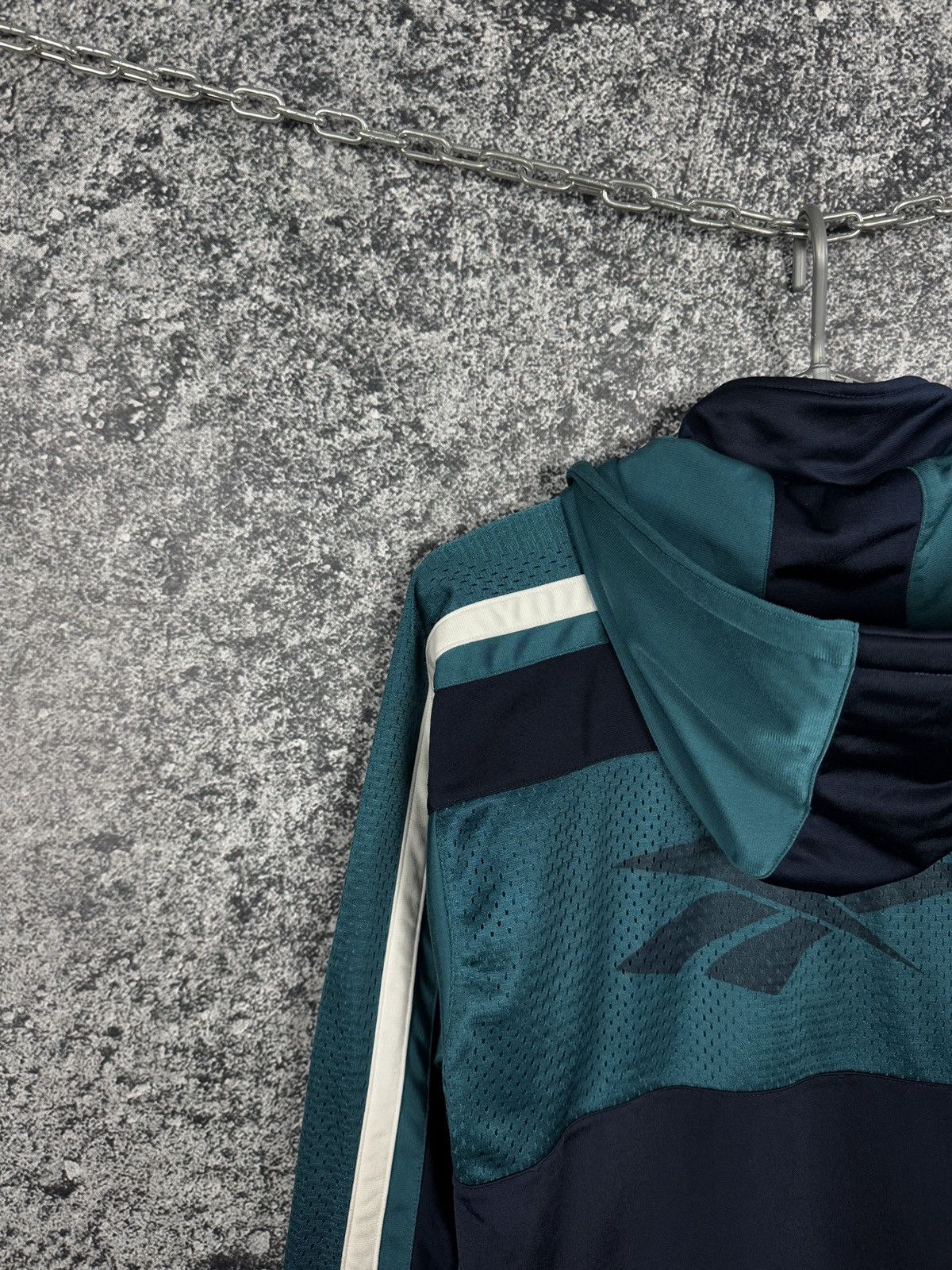 Reebok Men’s Vintage 90s Reebok Full Zip Hoodie Big Logo Size XS Size US XS / EU 42 / 0 - 11 Thumbnail