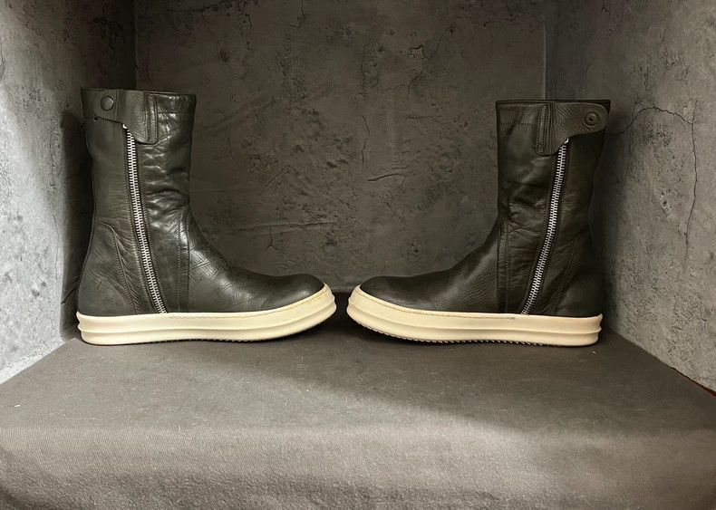 Rick Owens rickowens high-top leather boots-2508 Size US 5 / EU 37 - 4 Thumbnail
