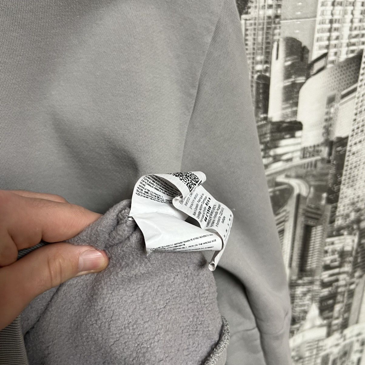 Emporio Armani Emporio Armani Center Logo Jumper Sweatshirt Gray Size L Size US L / EU 52-54 / 3 - 10 Thumbnail