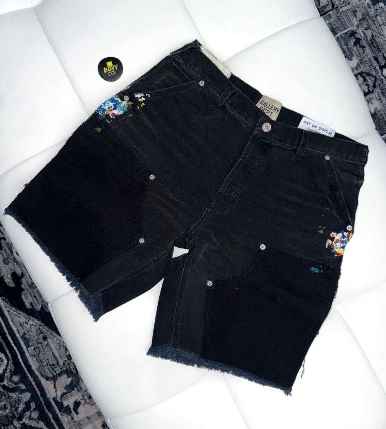Gallery Dept. Gallery dept carpenter paint splatter shorts Size US 38 / EU 54 - 1 Thumbnail