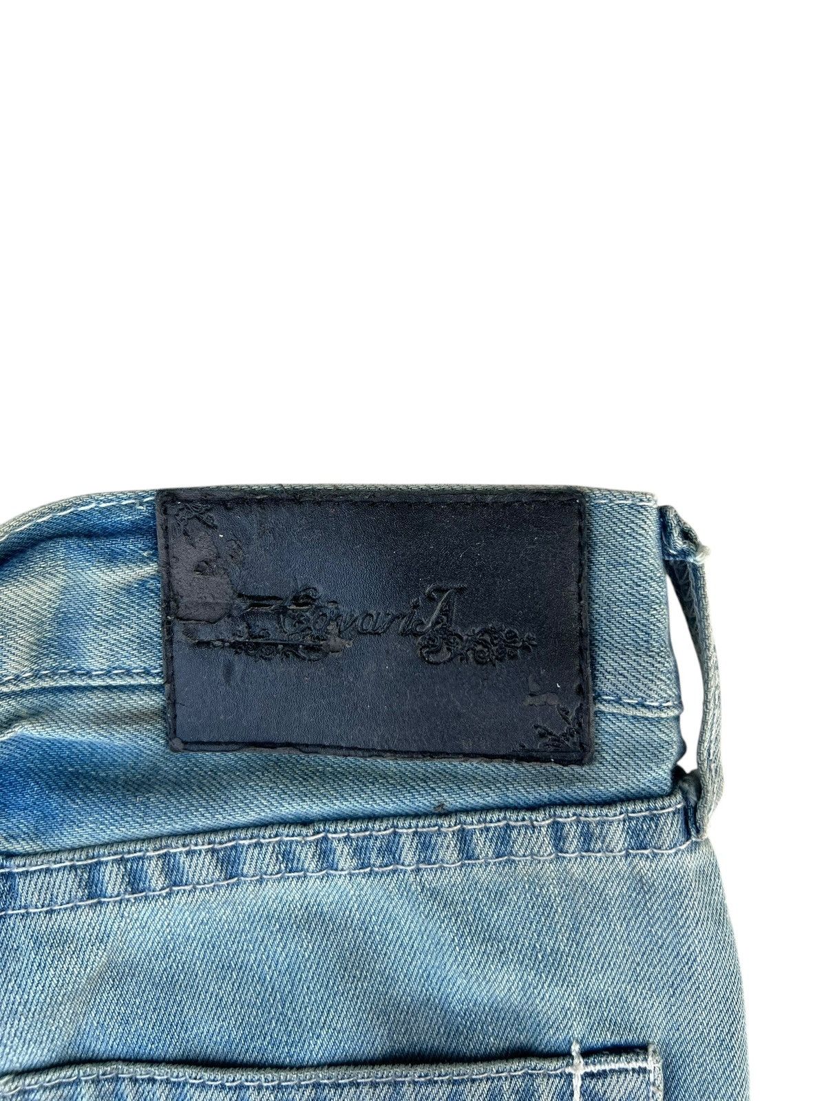 Vintage CavariA Japan Mud Denim Clawmark Bootcut Jeans Size US 30 / EU 46 - 17 Thumbnail