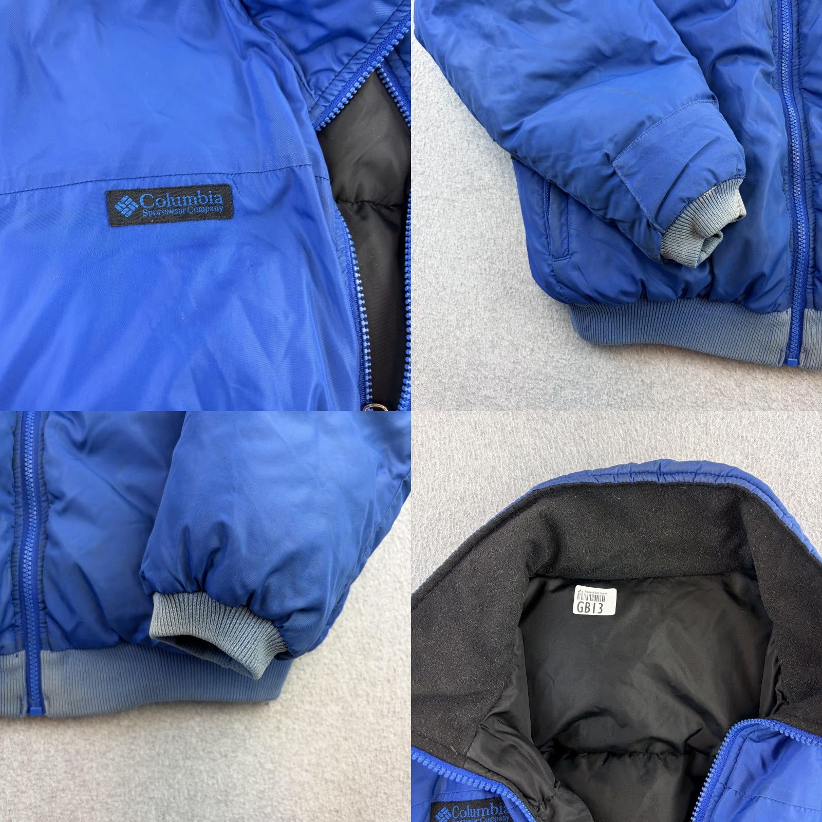 Vintage VINTAGE Columbia Jacket Mens M Blue Down Puffer Bomber Full Zip Outdoor 90s Mens Size US M / EU 48-50 / 2 - 9 Thumbnail