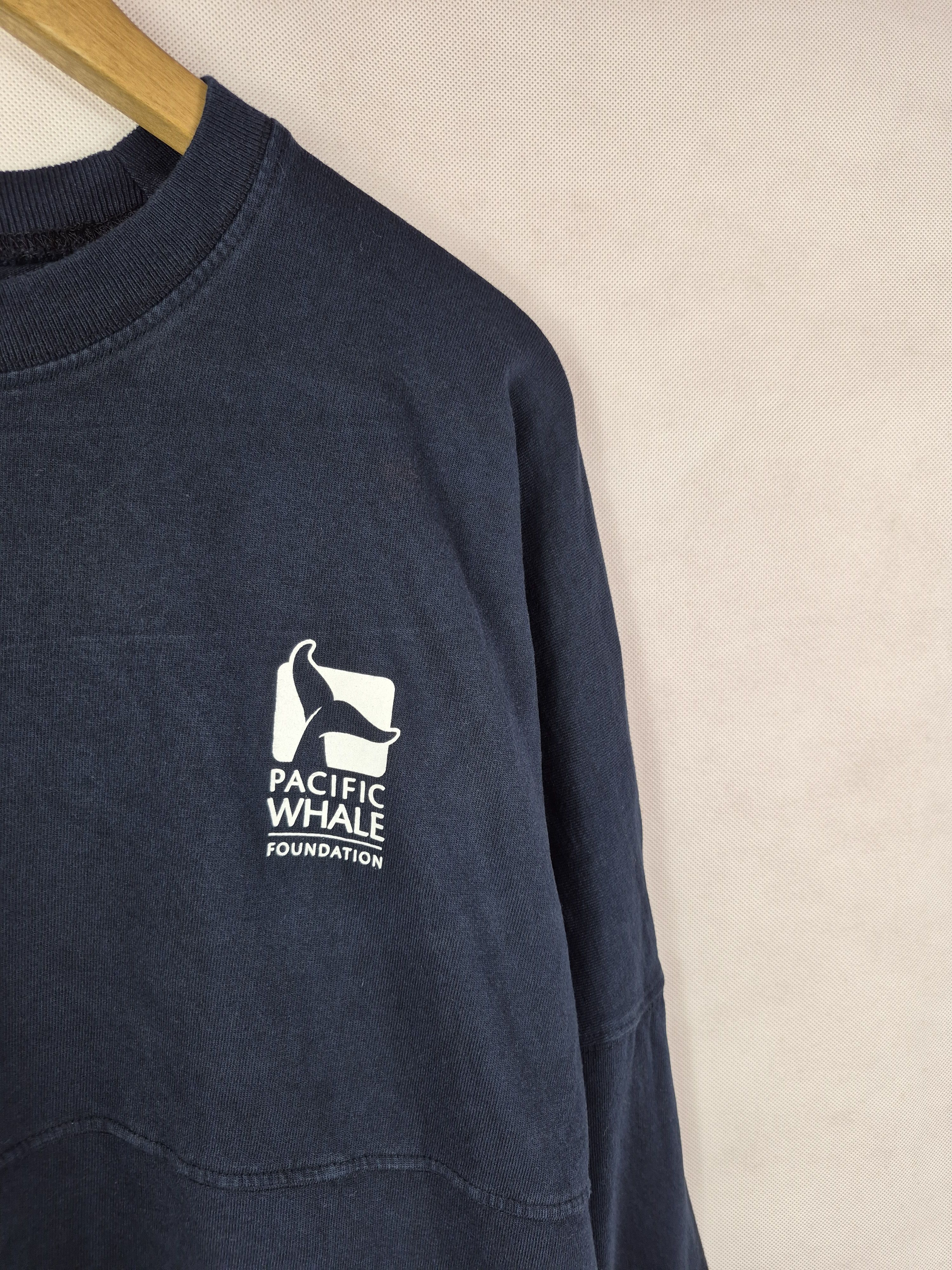 Japanese Brand 🔥 Pacific Whale Research Team Hawaii Big Logo Spellout Size US XL / EU 56 / 4 - 3 Thumbnail