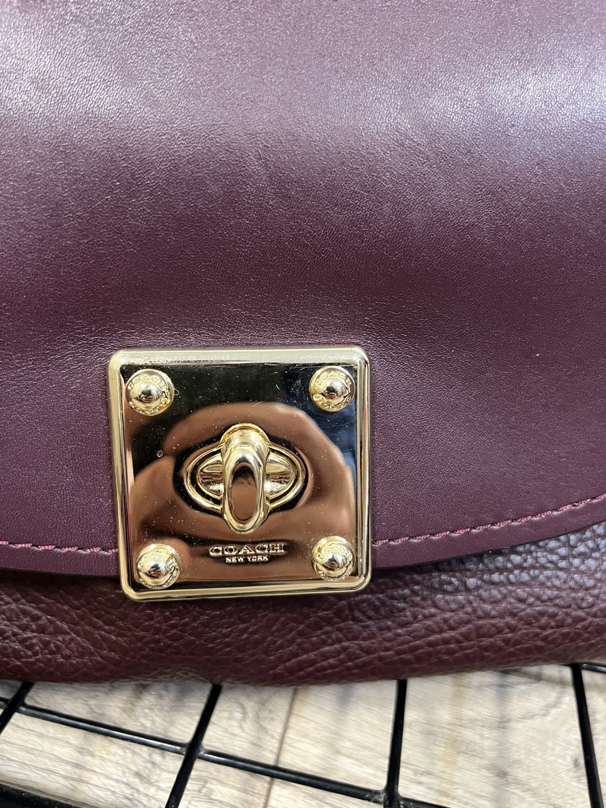 Coach Coach Mixed Leather Drifter Carryall Leather Womens Bag Size ONE SIZE - 4 Thumbnail