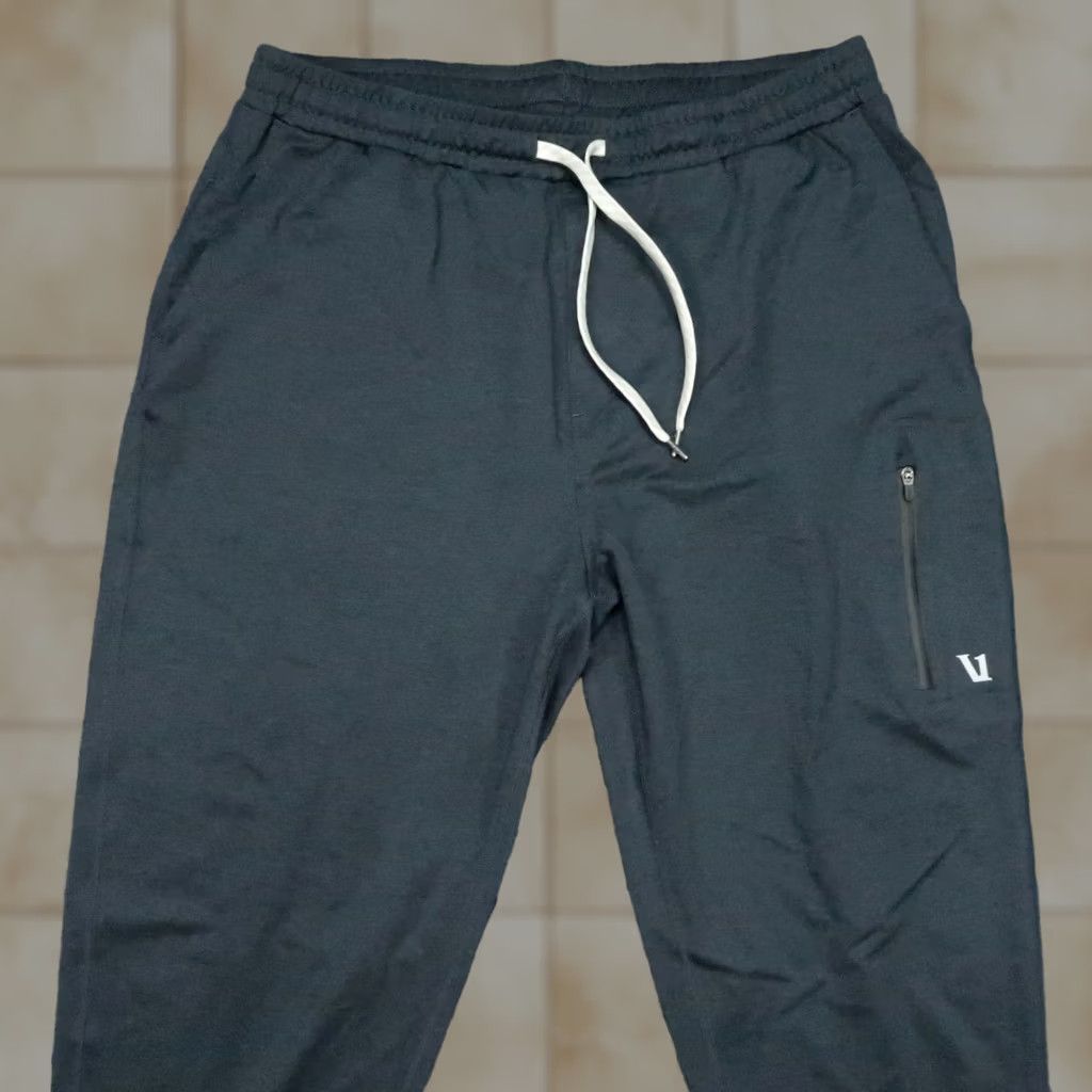 Vuori Vuori Pants Mens Large Blue Sunday Performance Joggers Zip Pocket Athletic Size US 33 - 1 Thumbnail
