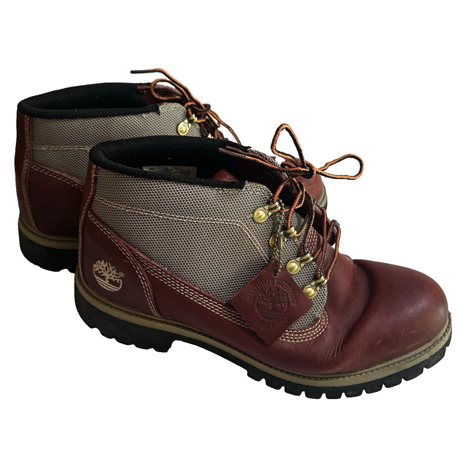 Timberland Timberland Converge Waterproof Leather/Canvas Boots sz 9M Size US 9 / EU 42 - 1 Thumbnail