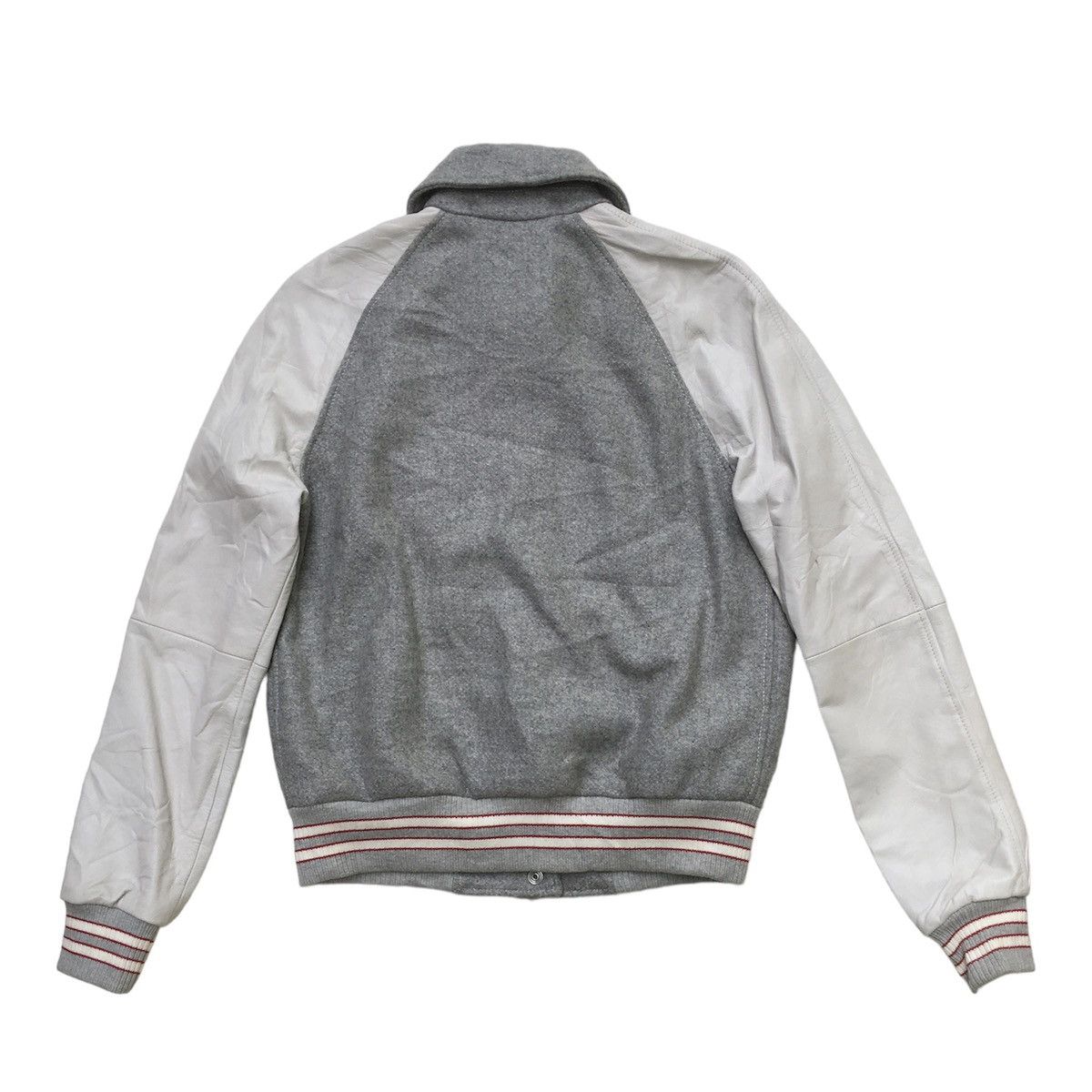 Diesel × Vintage FINAL DROP ‼️ Women Diesel Varsity Jacket Leather Sleeve Size M / US 6-8 / IT 42-44 - 2 Thumbnail