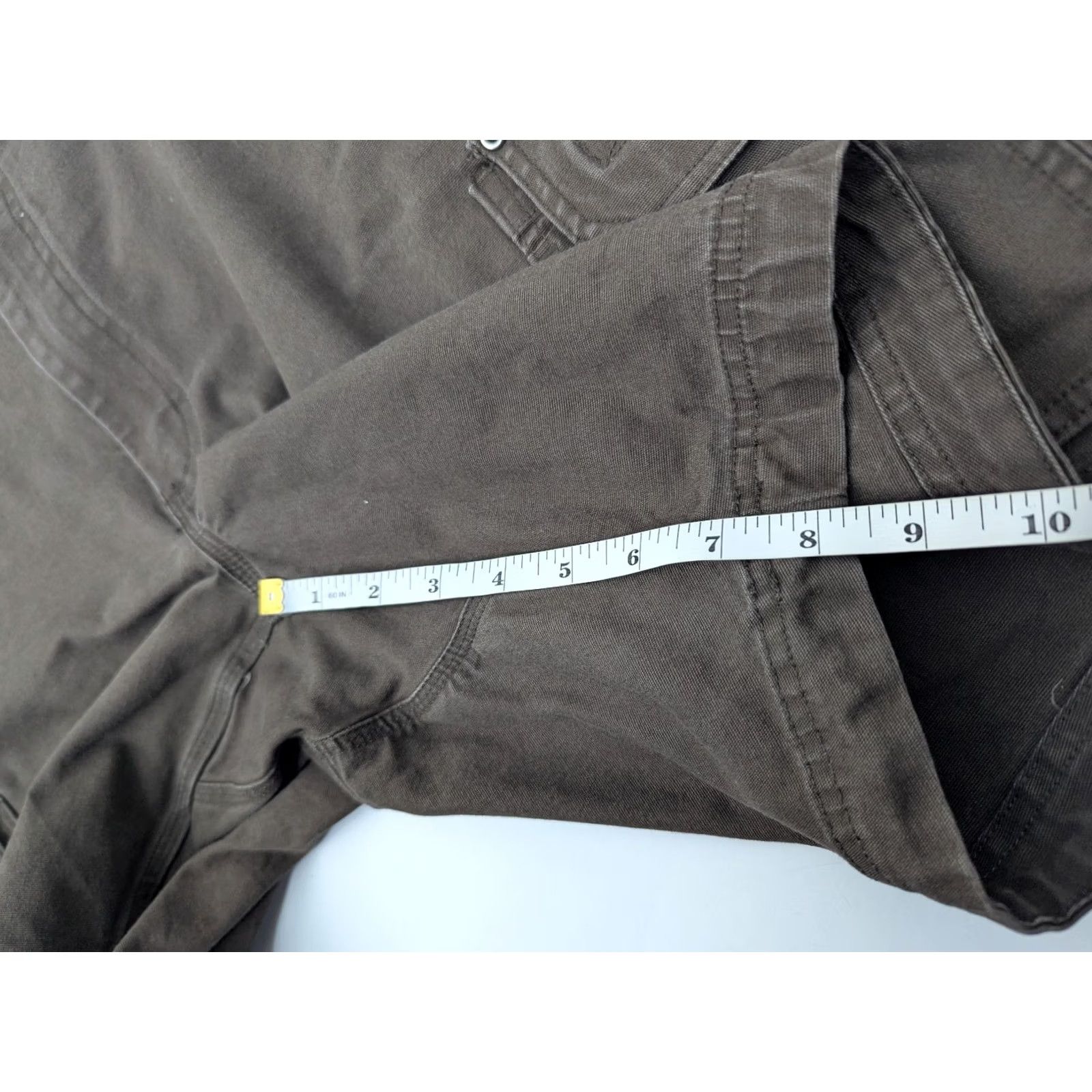 Vintage Duluth Cargo Shorts Size 48 Brown Cotton Canvas Cargo Pocket Workwear Mens 48 Duluth 36331 Size US 32 / EU 48 - 6 Thumbnail