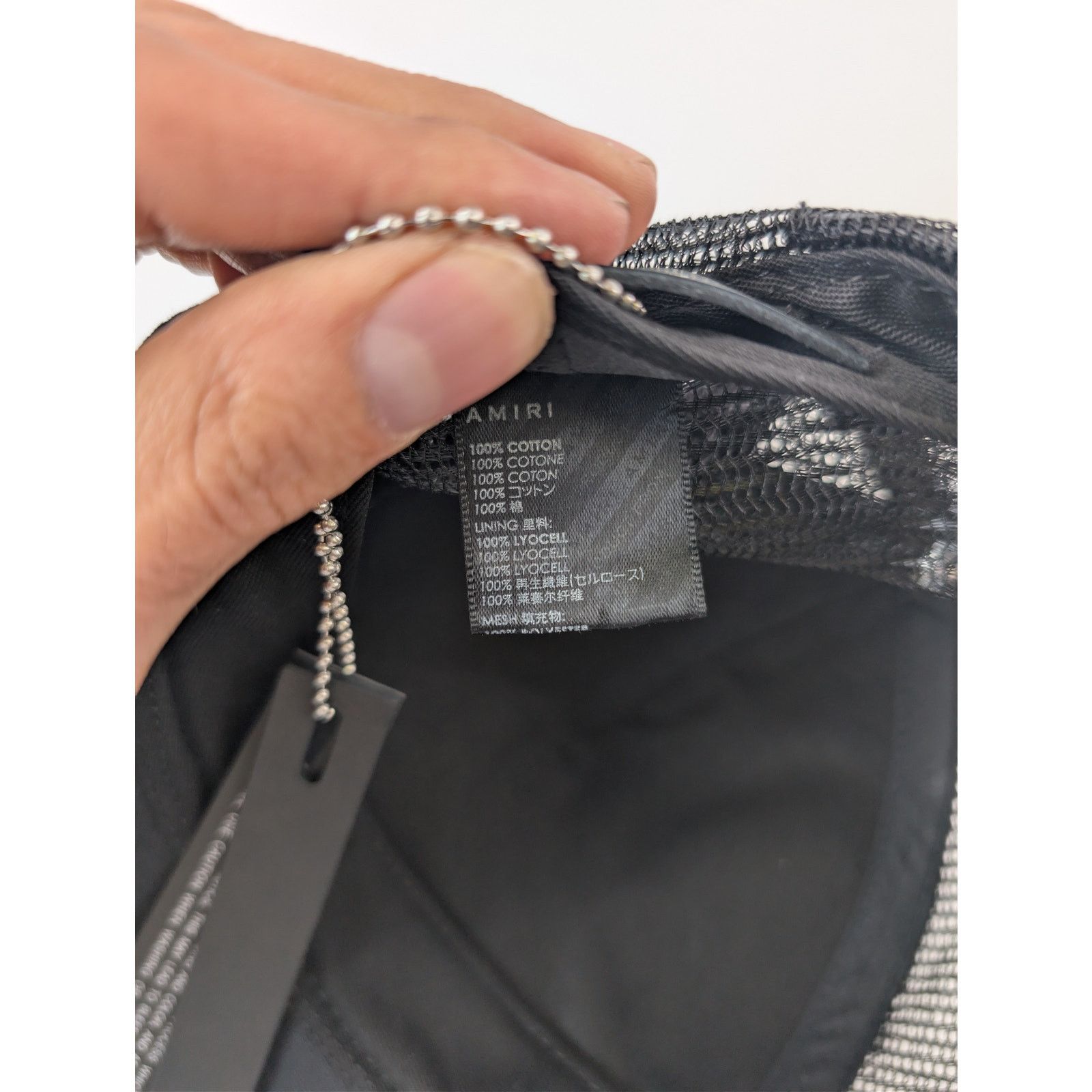 Amiri o1rshd1 Q:16 / Size: OS / MA Logo Trucker Cap / Hat in Black Size ONE SIZE - 13 Thumbnail