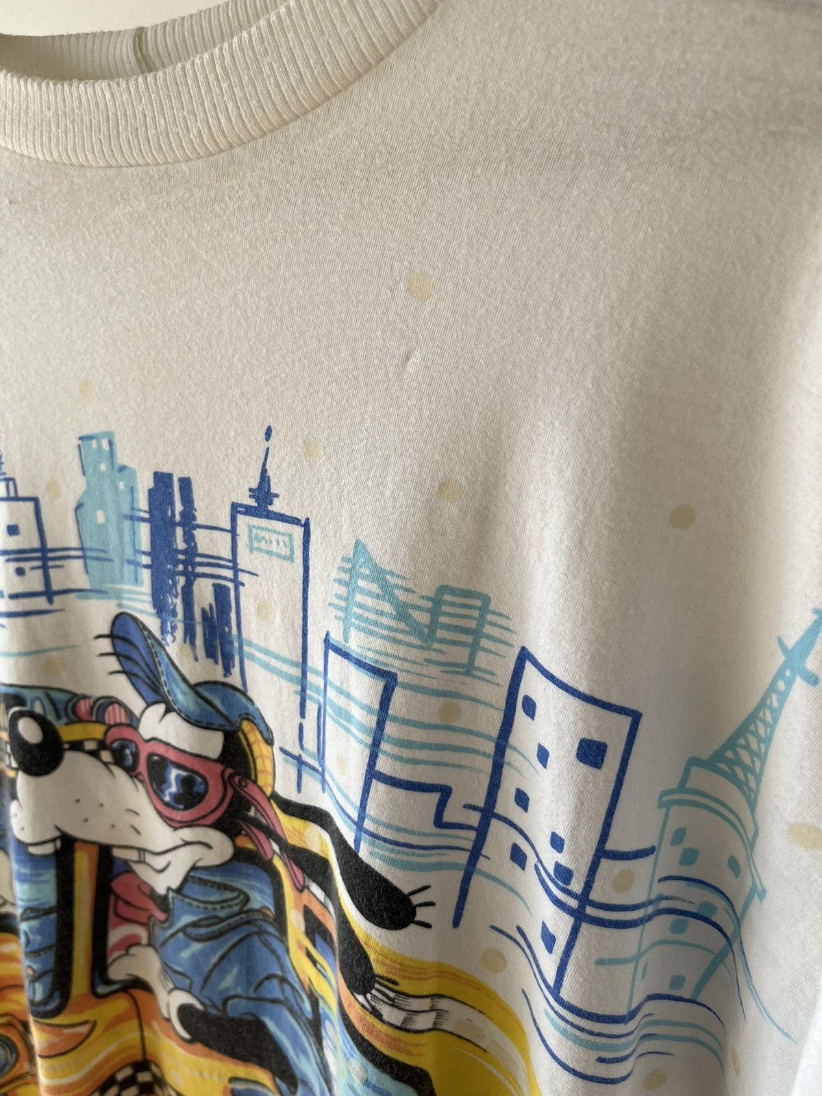 Vintage Goofy Taxi Driver New York Single Stitch Size US L / EU 52-54 / 3 - 7 Thumbnail