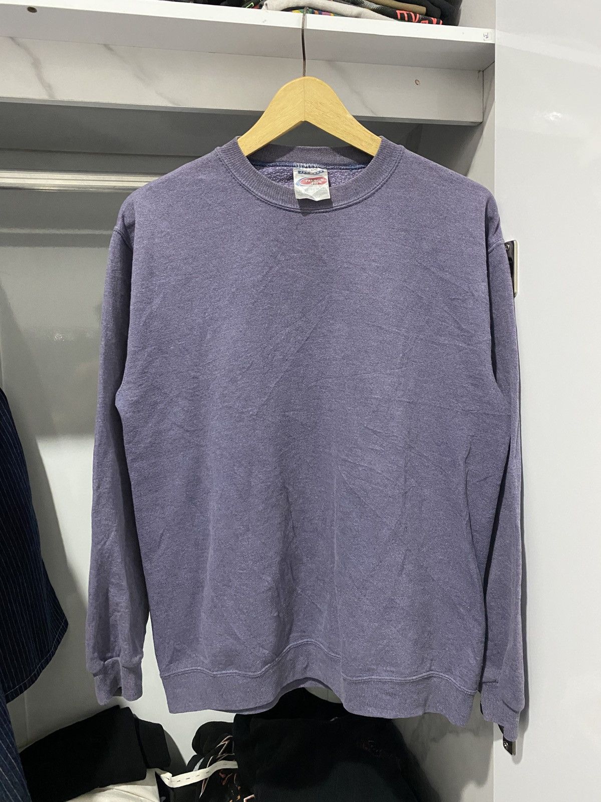 Jerzees × Vintage Jerzees Blank Sweatshirt Vintage Size US XL / EU 56 / 4 - 1 Thumbnail