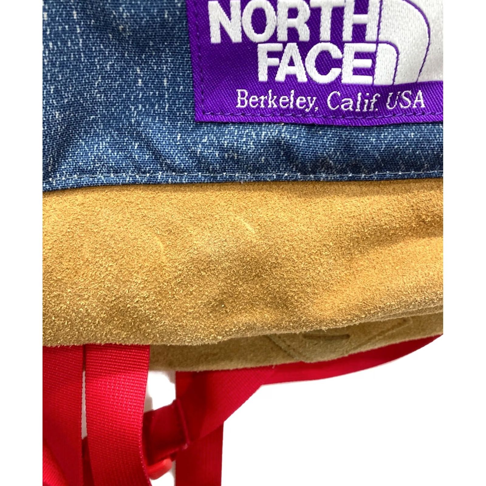 The North Face Purple Label THE NORTH FACE PURPLE LABEL Backpack Daypack Leather-trimmed Indigo USED men's Size ONE SIZE - 6 Thumbnail
