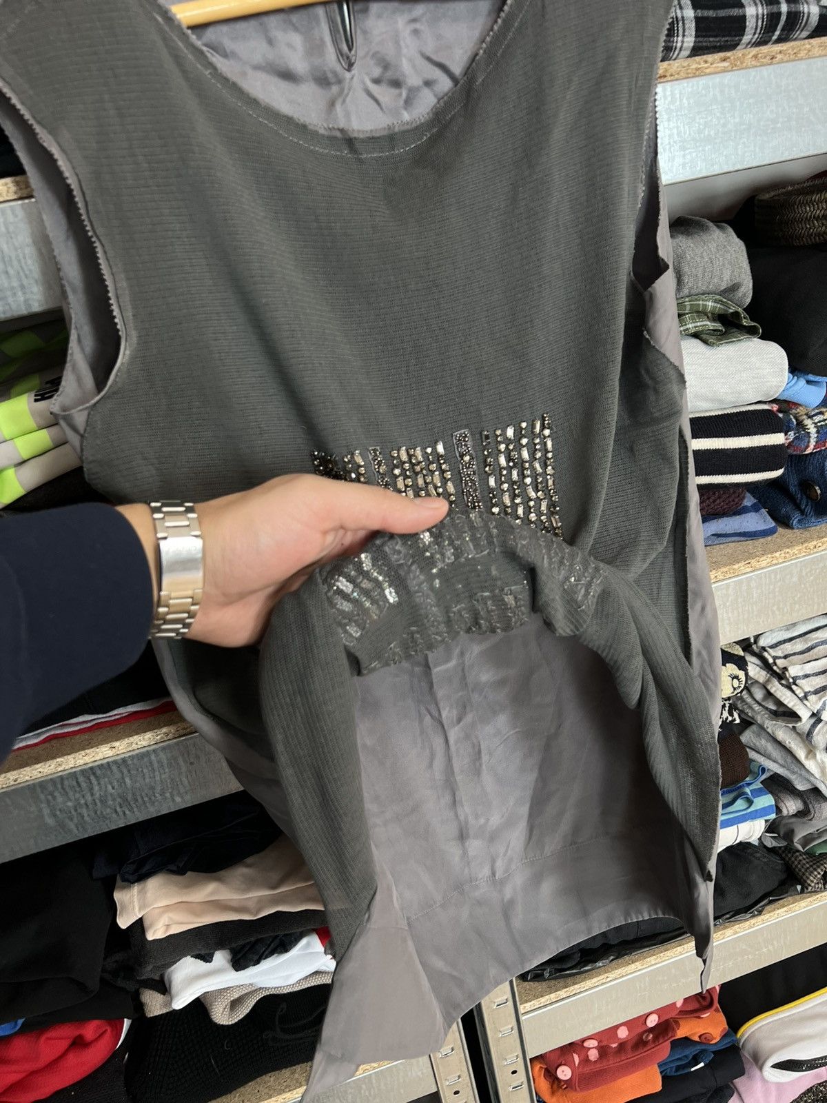 DOROTHEE SCHUMACHER × Designer Dorothee Schumacher Silk Tank Dress Size 4 Avant Garde Size XS / US 0-2 / IT 36-38 - 3 Thumbnail