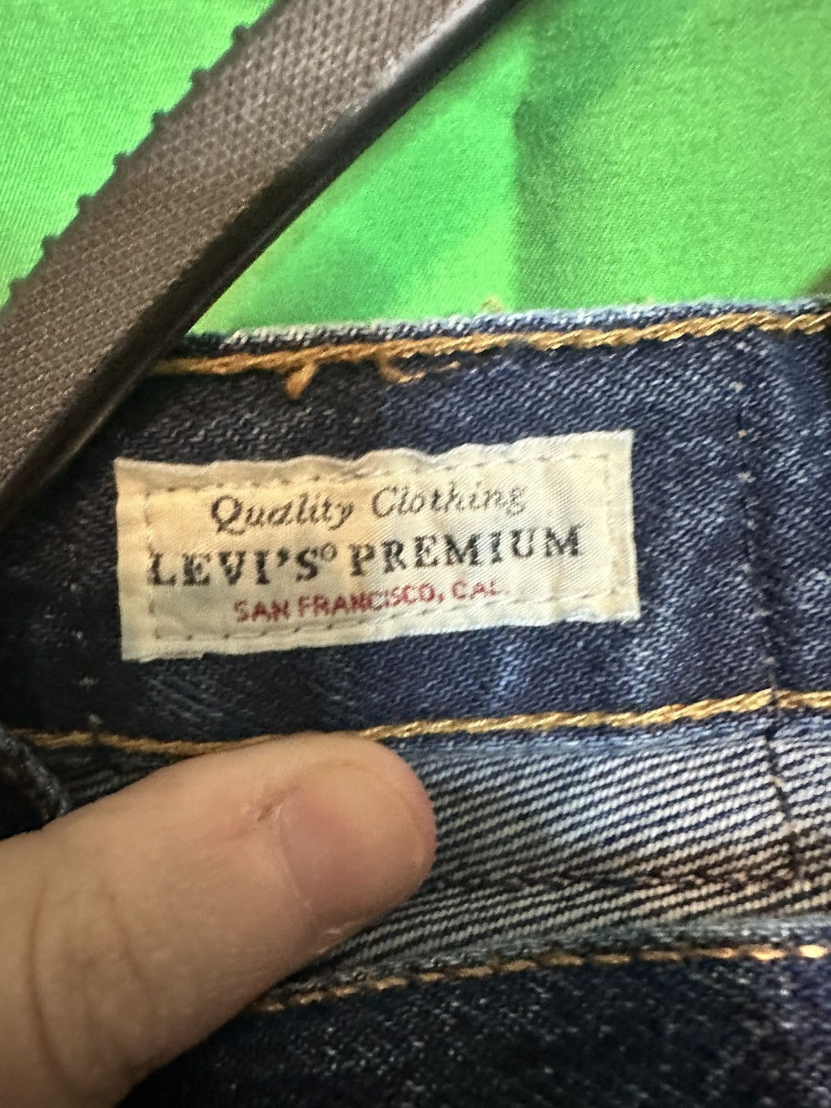 Levi's Big E 501 90s premium denim indigo whiskered jeans Size US 28 / EU 44 - 10 Thumbnail