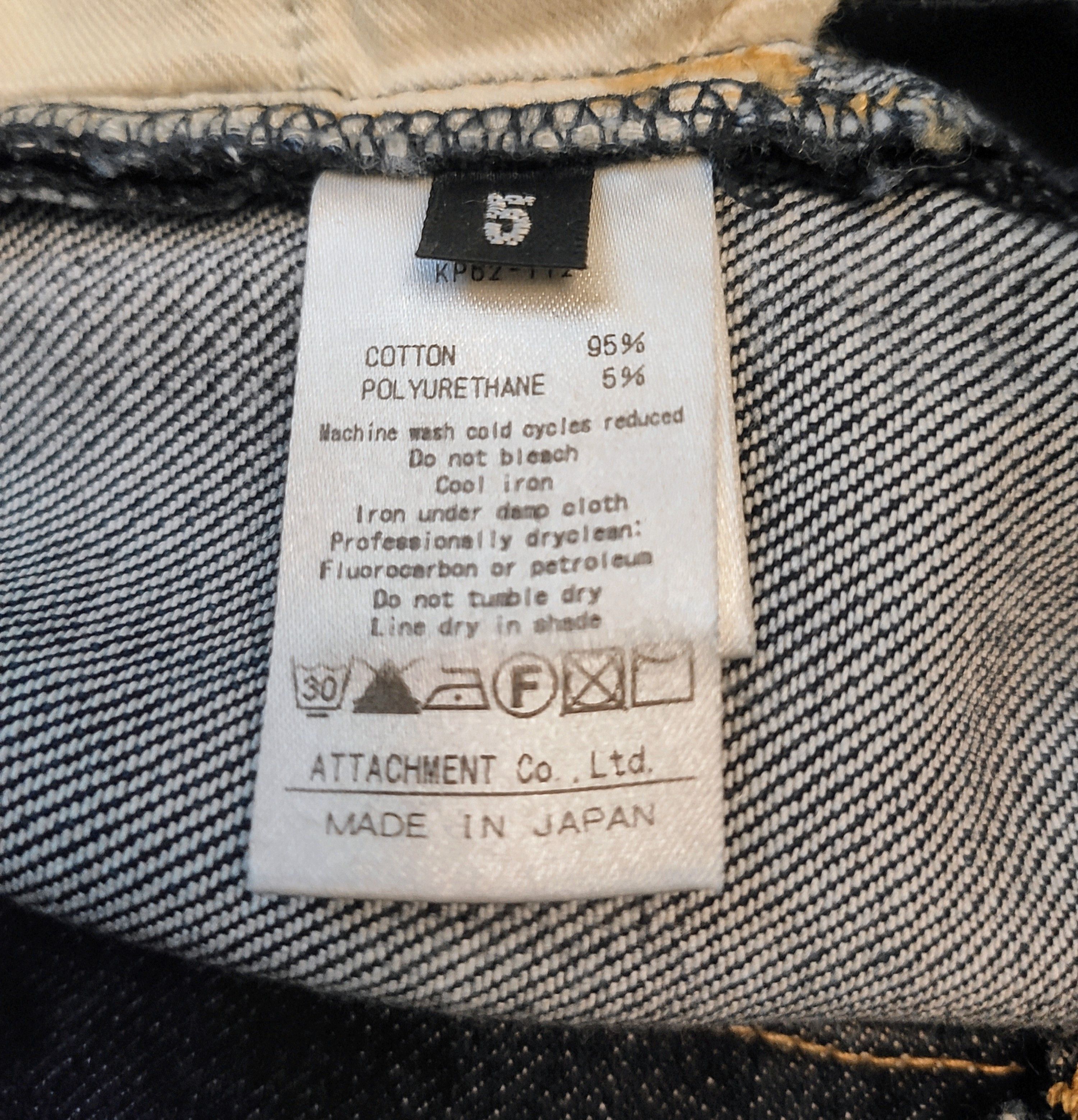 Attachment 12oz denim pants.Like Rick Owens or Julius Size US 32 / EU 48 - 8 Thumbnail