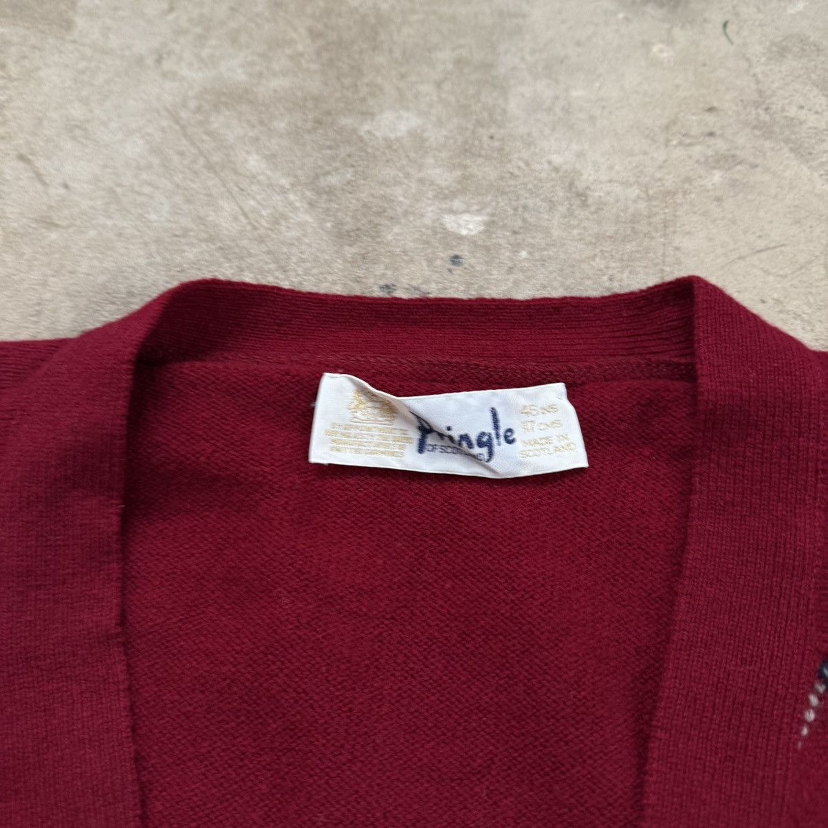 Pringle Of Scotland Pringle of Scotland Wool Cardigan Size US XL / EU 56 / 4 - 4 Thumbnail